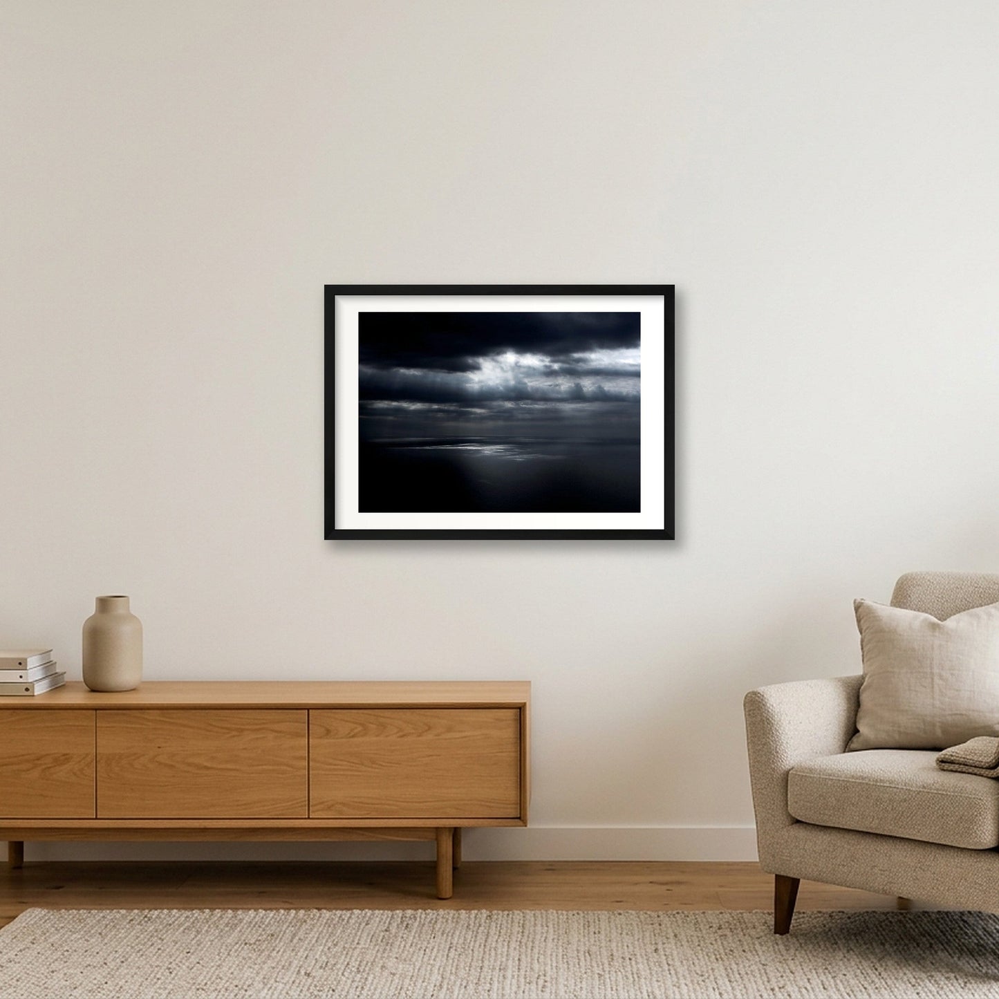 488 — 59×42cm, 23×17" Black Frame