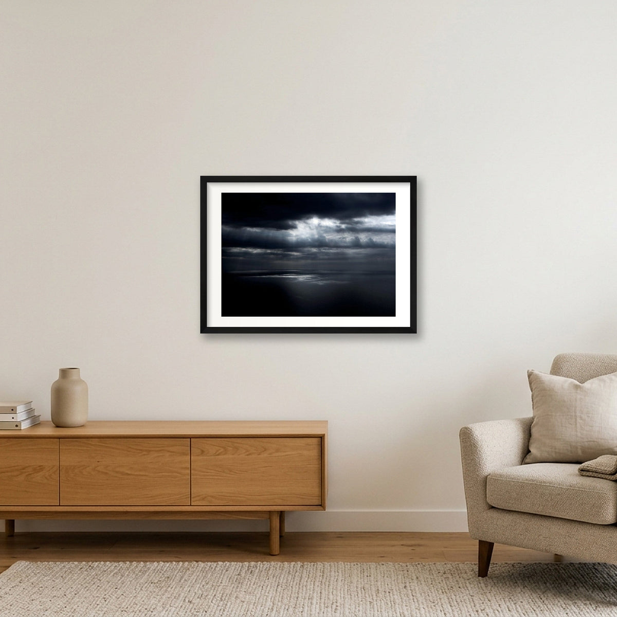 488 — 59×42cm, 23×17" Black Frame