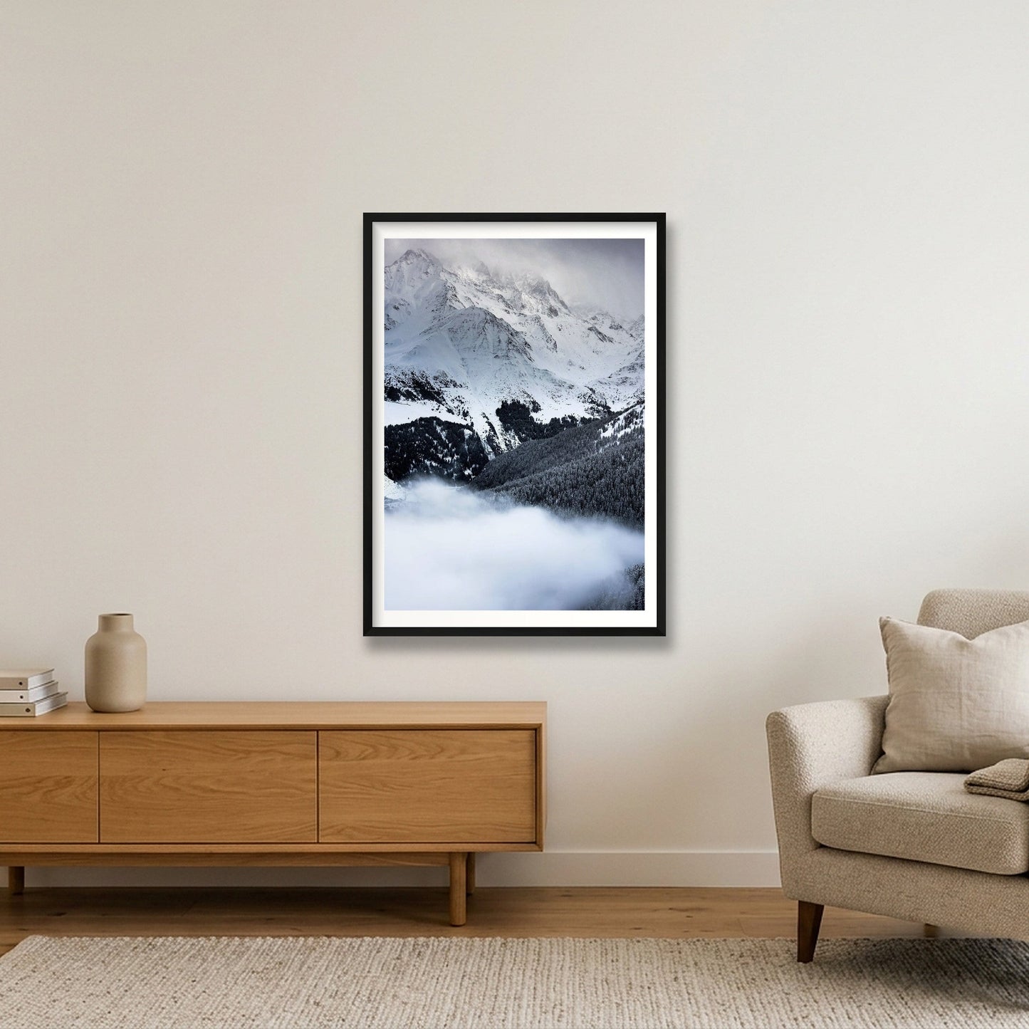 471 — 59×84cm, 23×33" Black Frame