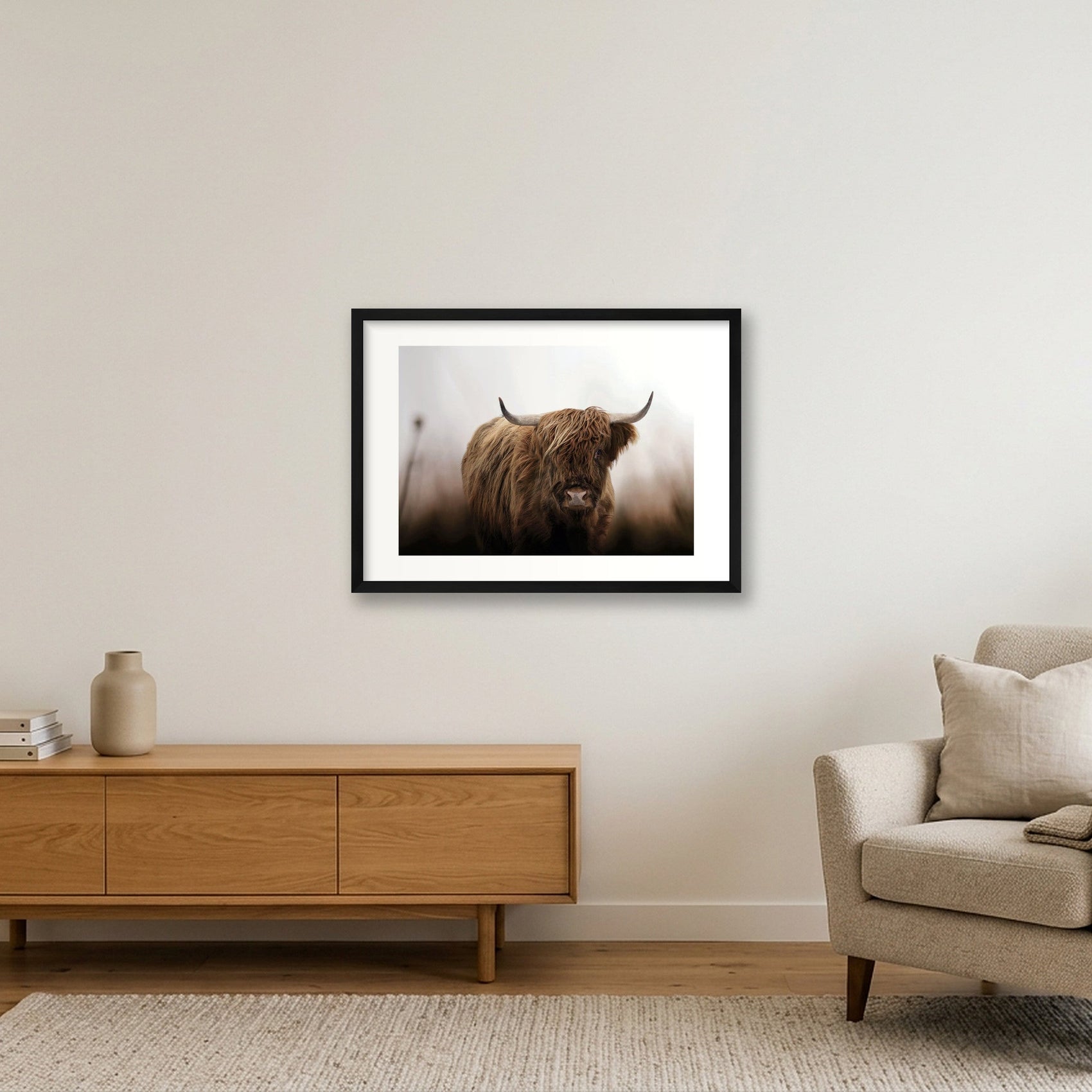 1588 — 59×42cm, 23×17" Black Frame
