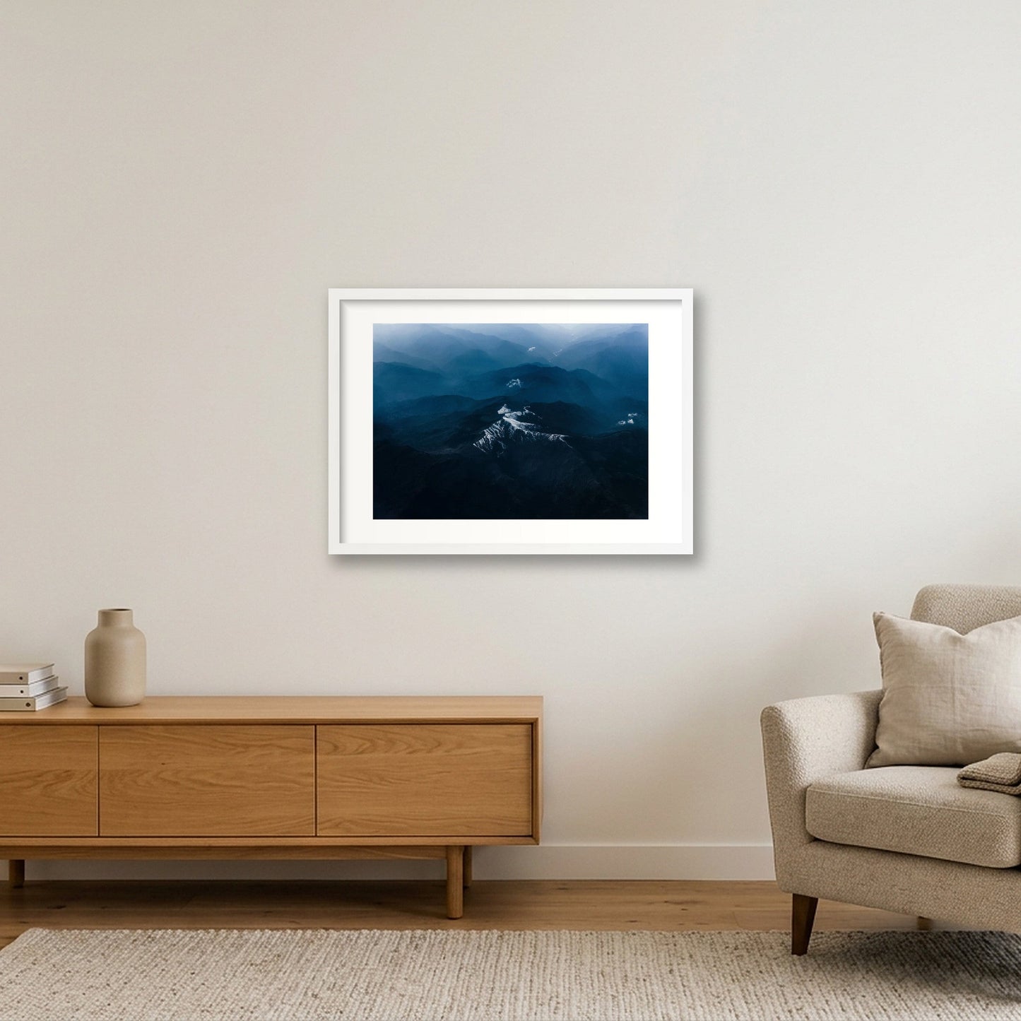 1884 — 59×42cm, 23×17" White Frame