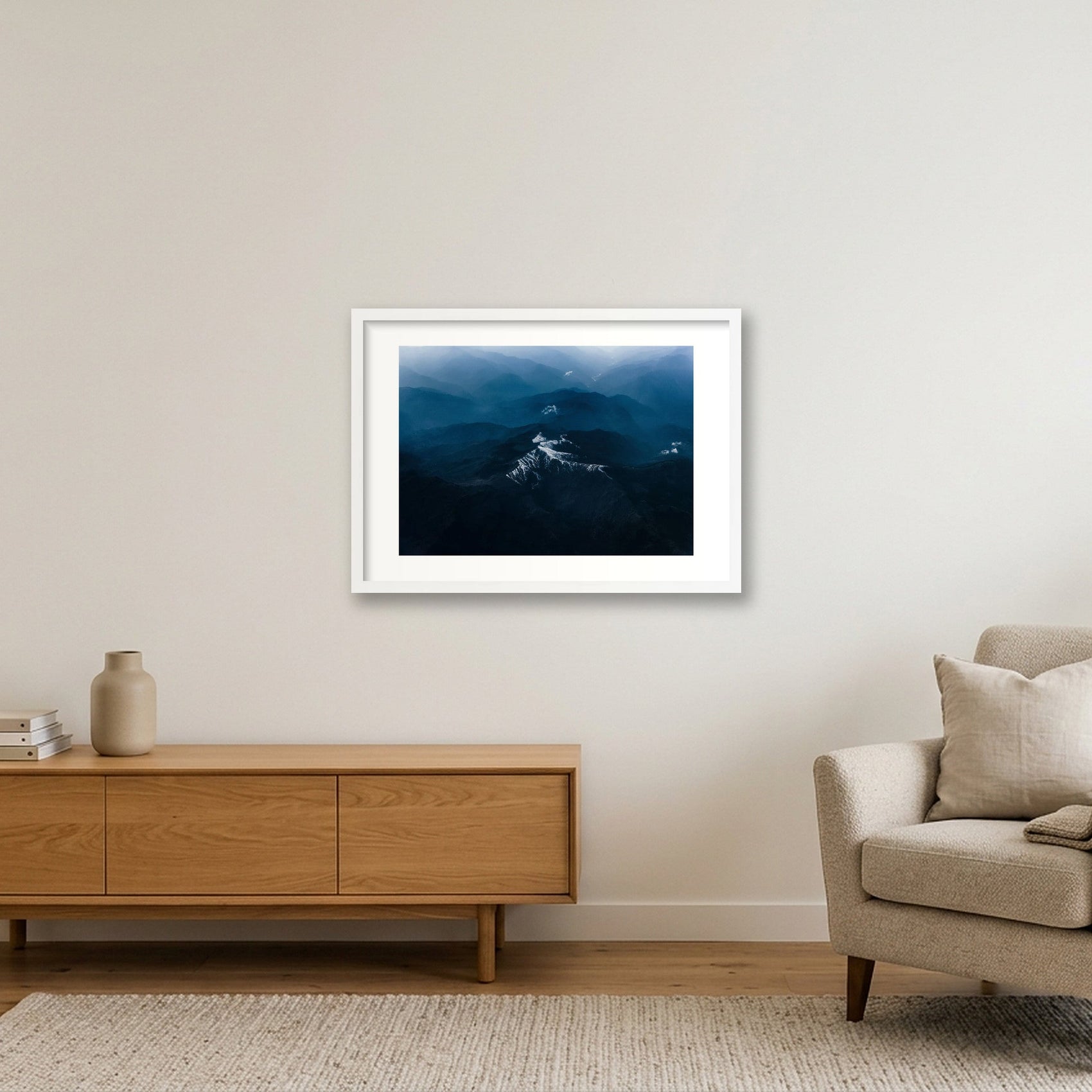 1884 — 59×42cm, 23×17" White Frame