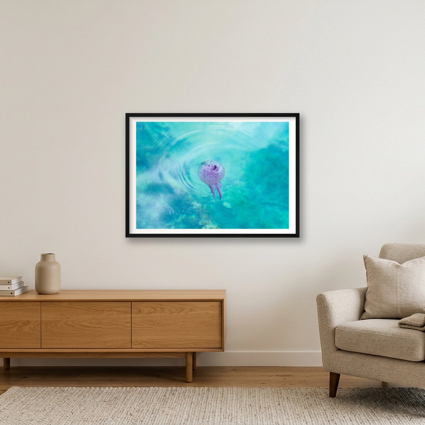 442 — 84×59cm, 33×23" Black Frame