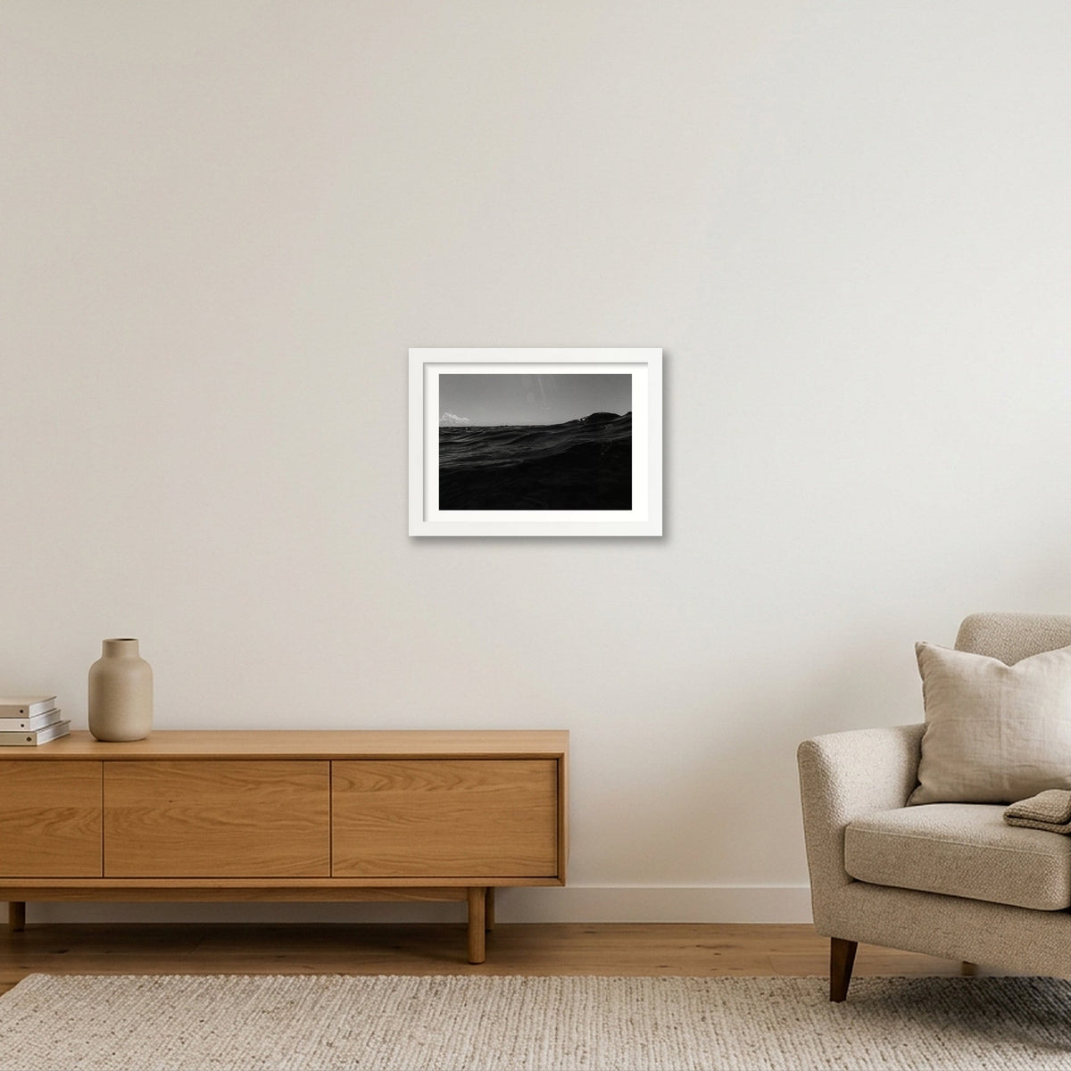 480 — A4 (30×21cm, 12×8") White Frame