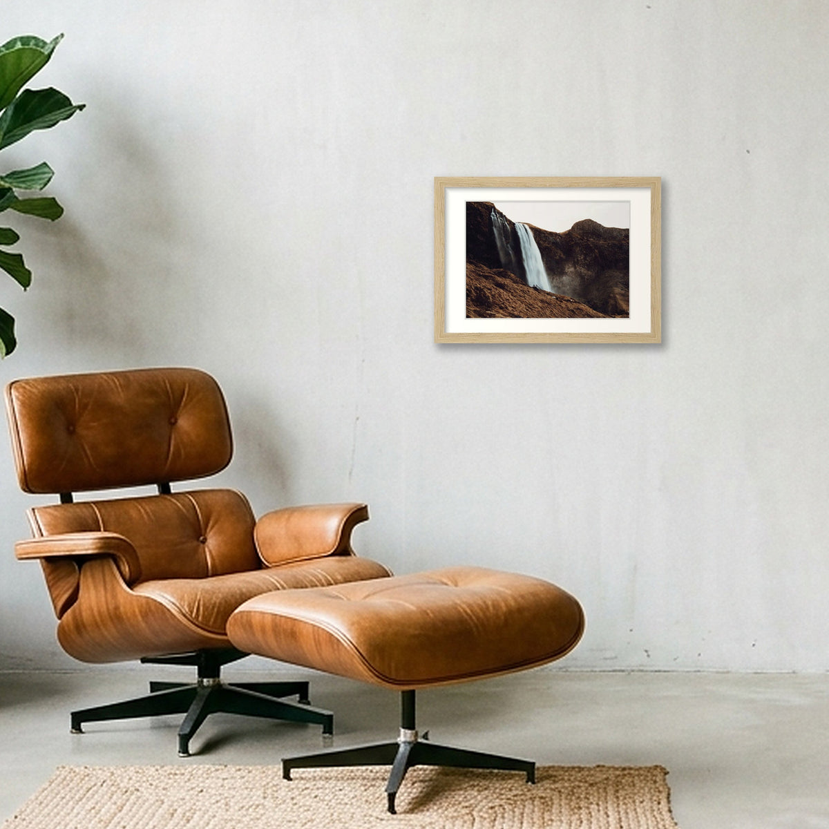1328 — A4 (30×21cm, 12×8") Oak Frame