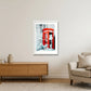 445 — 42×59cm, 17×23" White Frame