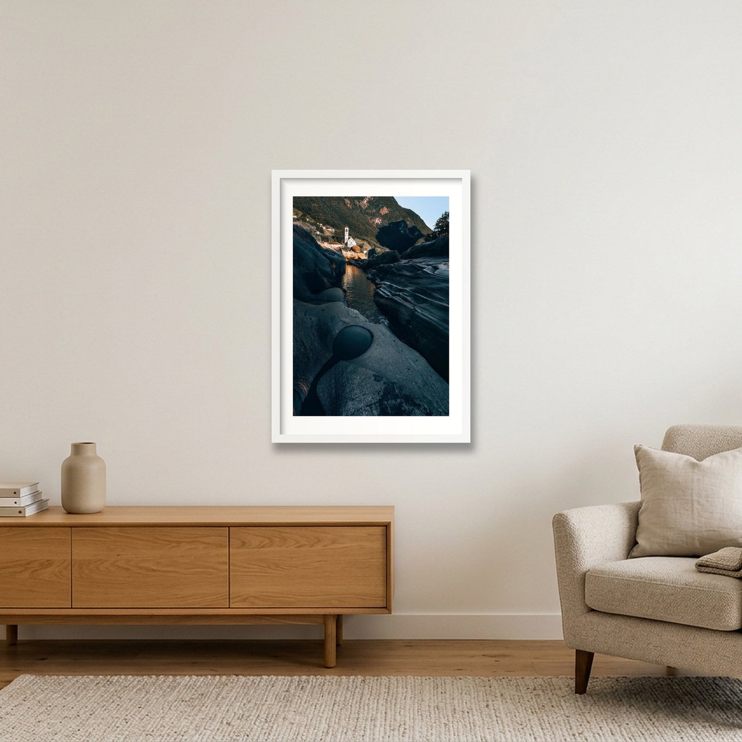 483 — 42×59cm, 17×23" White Frame