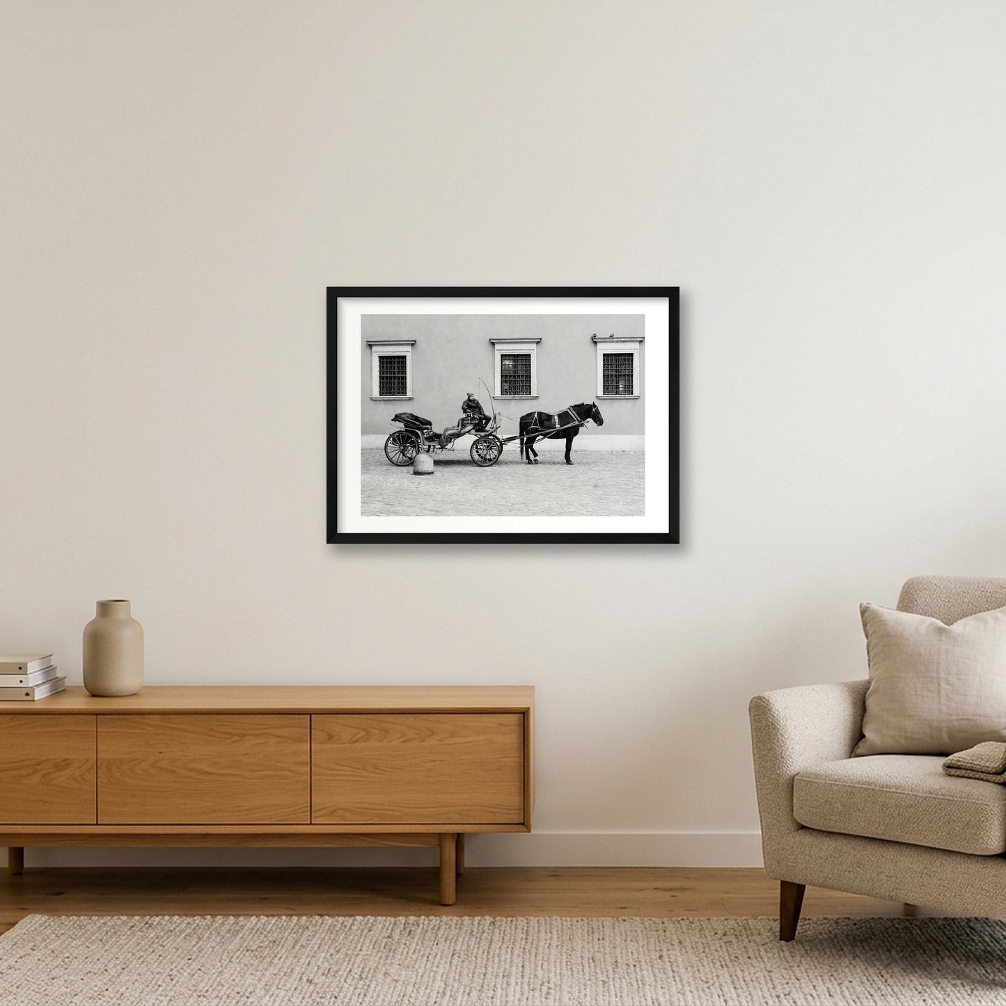 1913 — 59×42cm, 23×17" Black Frame