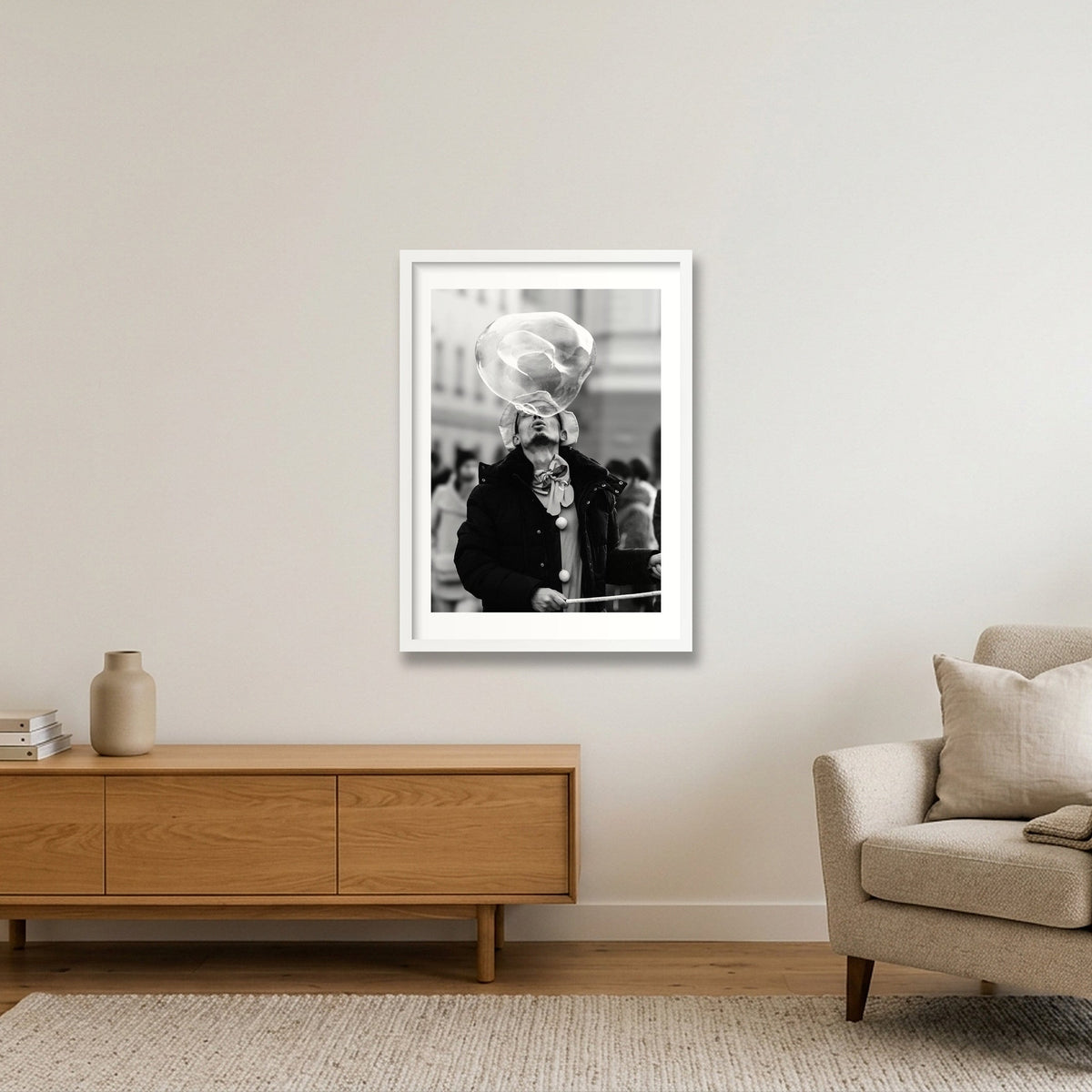 1917 — 42×59cm, 17×23" White Frame