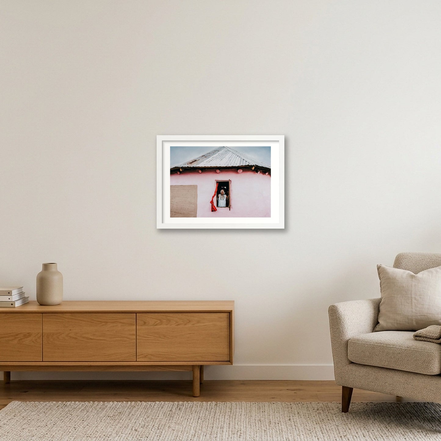 465  — A3 (42×30cm, 17×12") White Frame