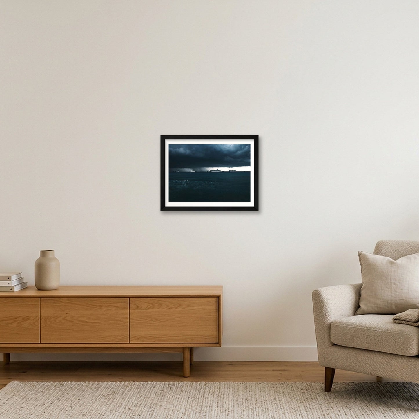 4 — 40×30cm, 16×12" Black Frame