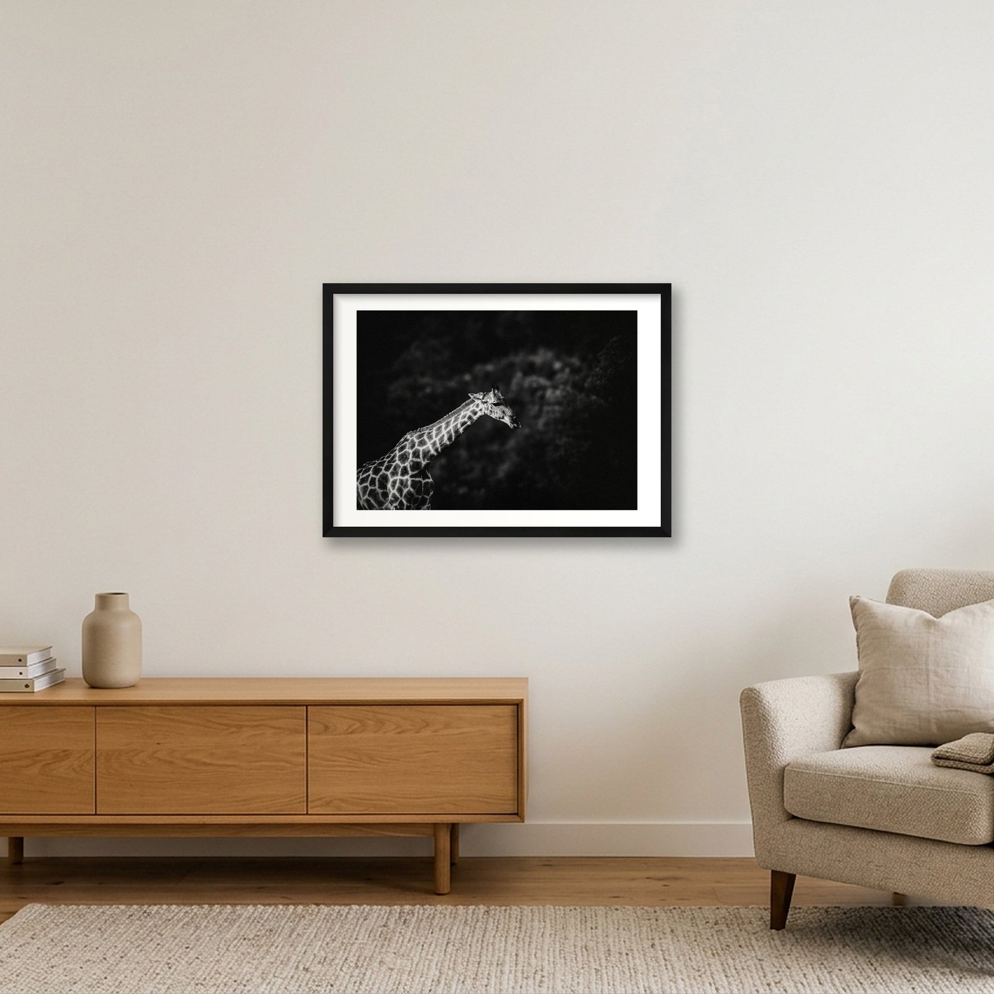 432 — 59×42cm, 23×17" Black Frame