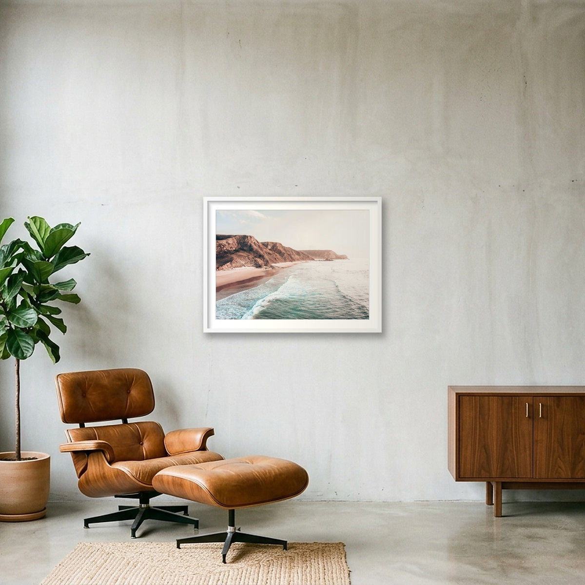 1329 — 80×60cm, 31×24" White Frame
