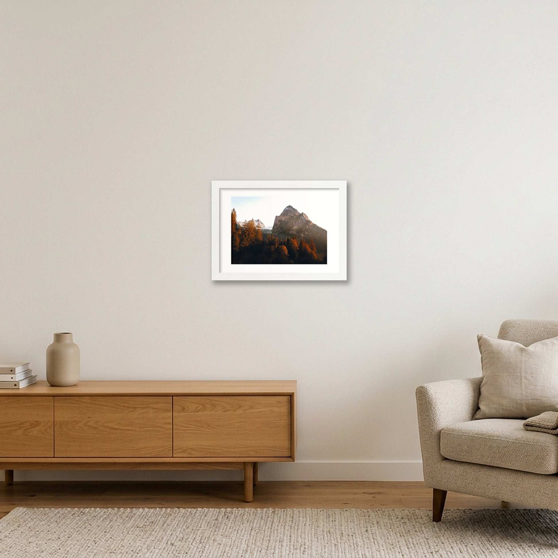 129 — A4 (30×21cm, 12×8") White Frame