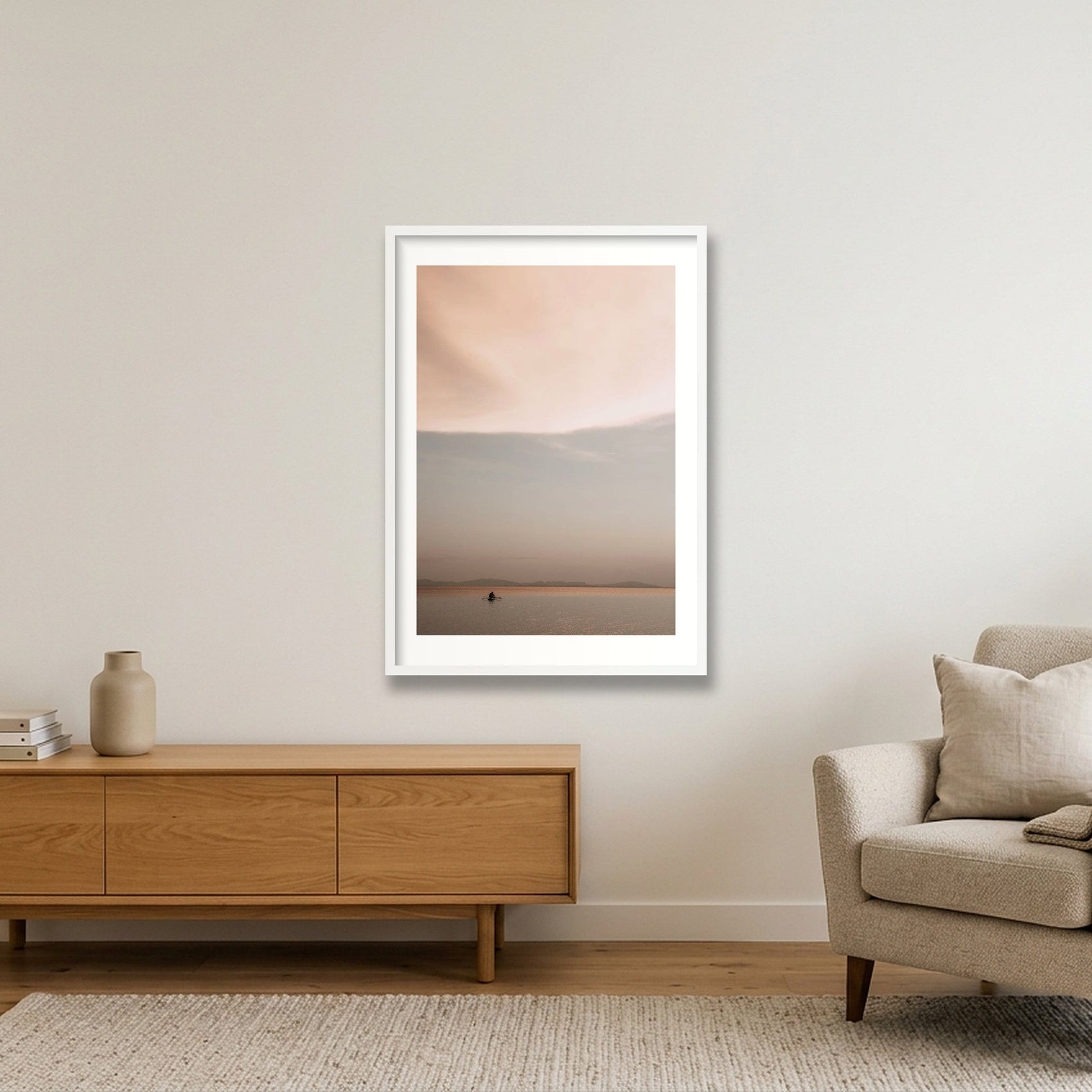 1339 — 59×84cm, 23×33" White Frame