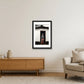 90 — 30×45cm, 12×18" Black Frame