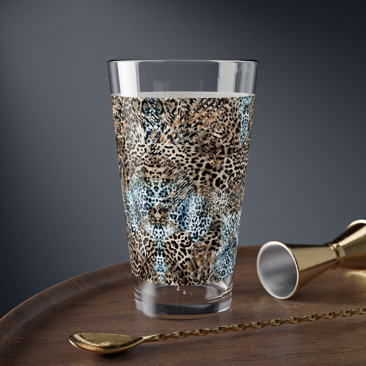 Bar Cart Glass Housewarming Gift Cocktail Lover Present Hostess Tumbler Apartment Decor Safari Style – product image 5