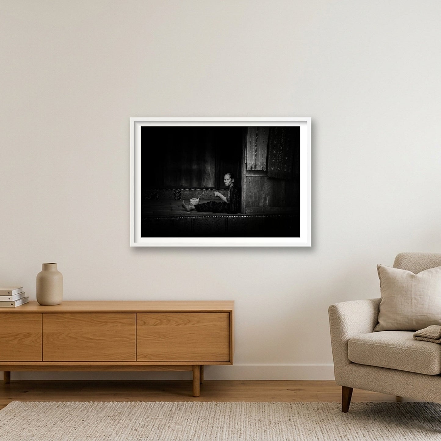 1882 — 84×59cm, 33×23" White Frame