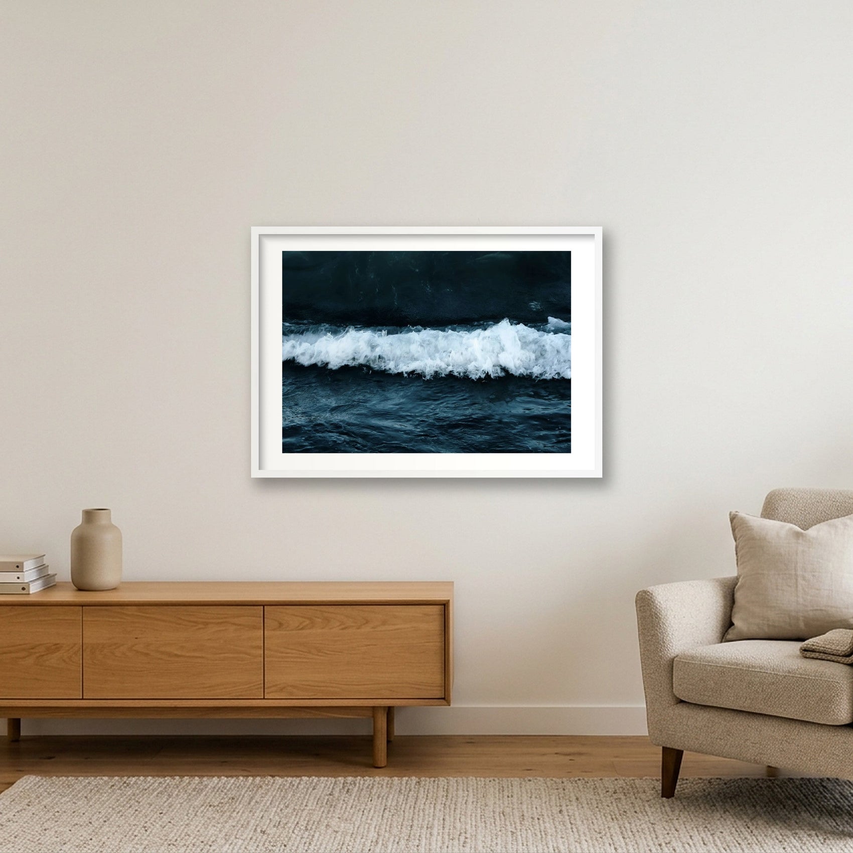 1820 — 84×59cm, 33×23" White Frame