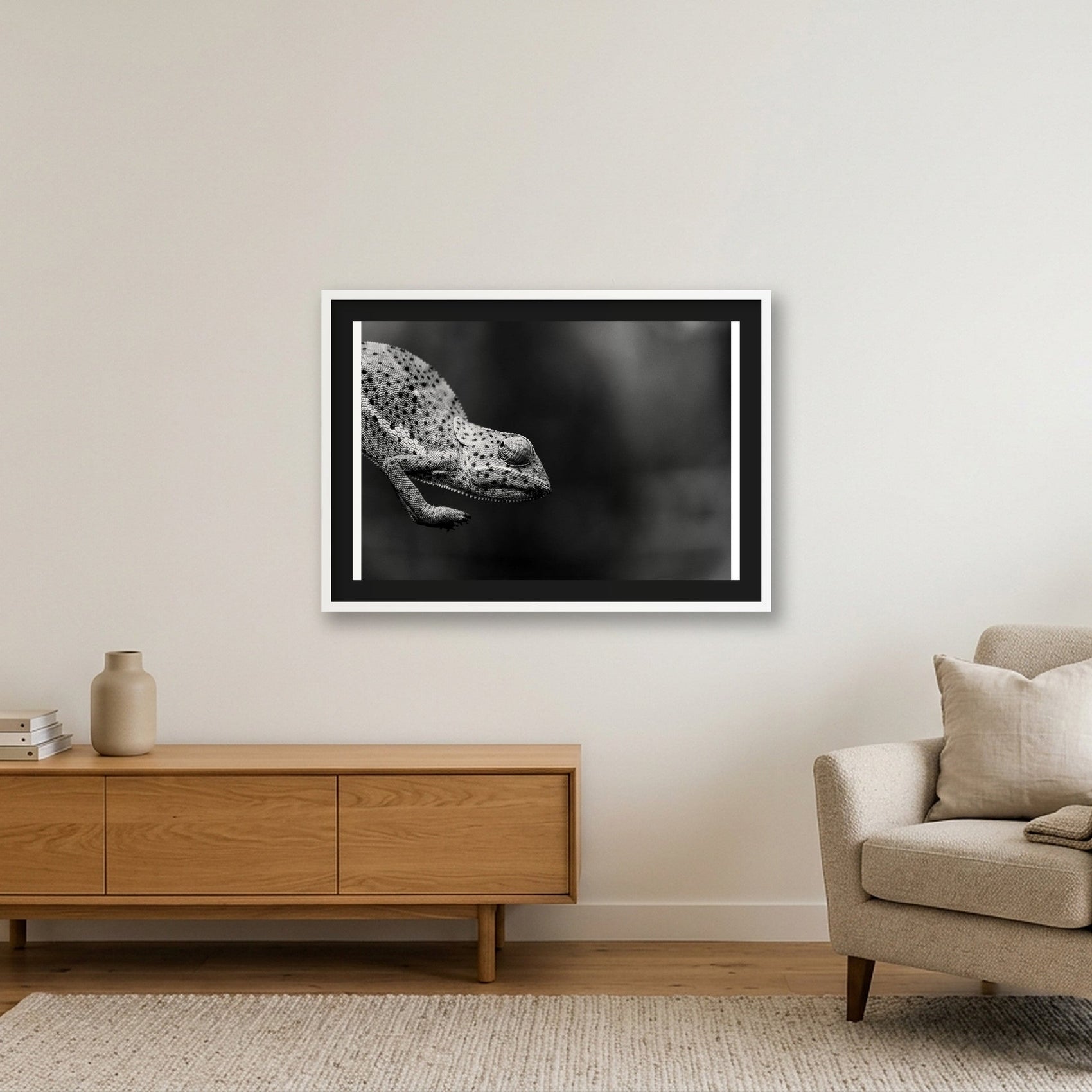 1851 — 84×59cm, 33×23" White Frame