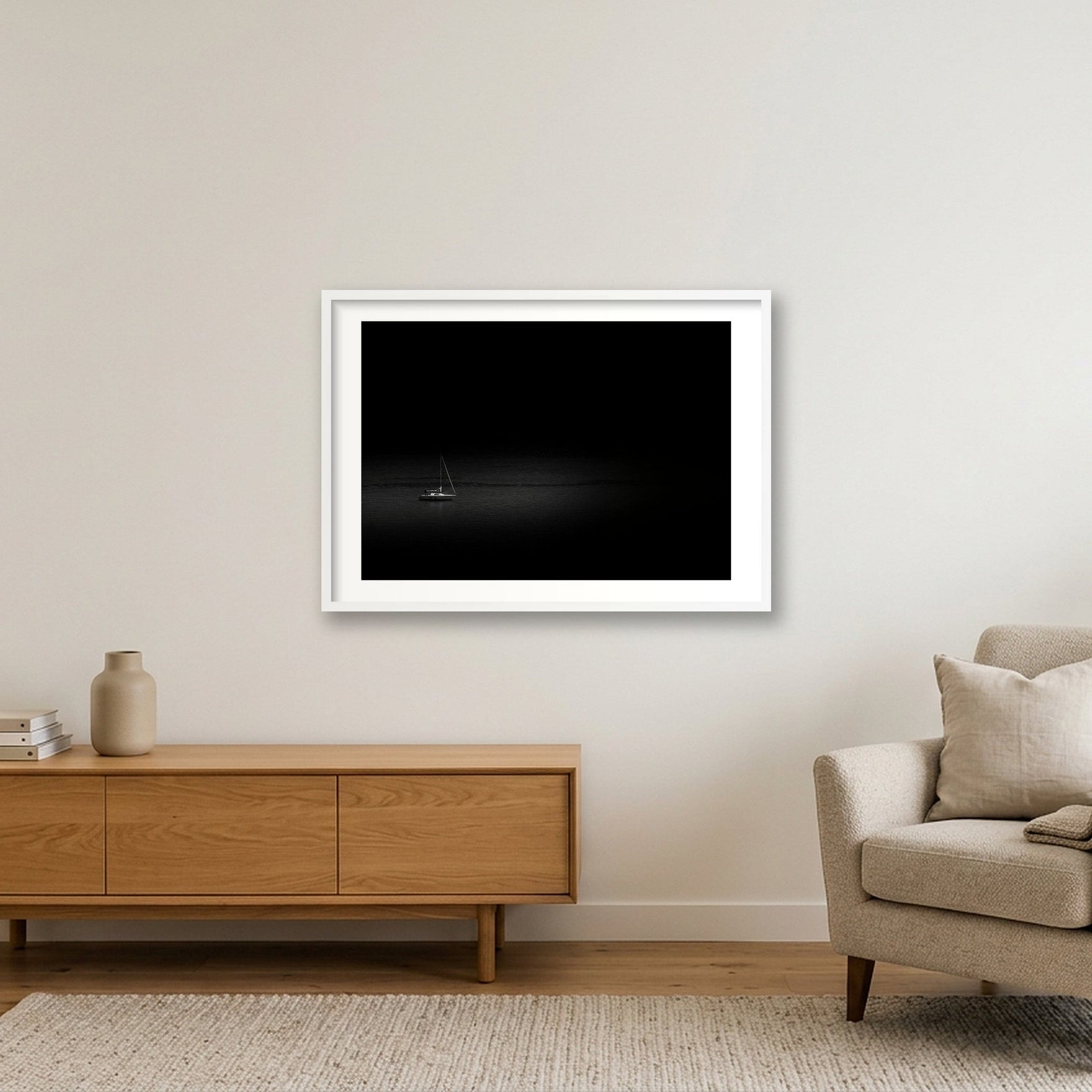 1815 — 84×59cm, 33×23" White Frame