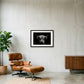 107  — 59×42cm, 23×17" Black Frame