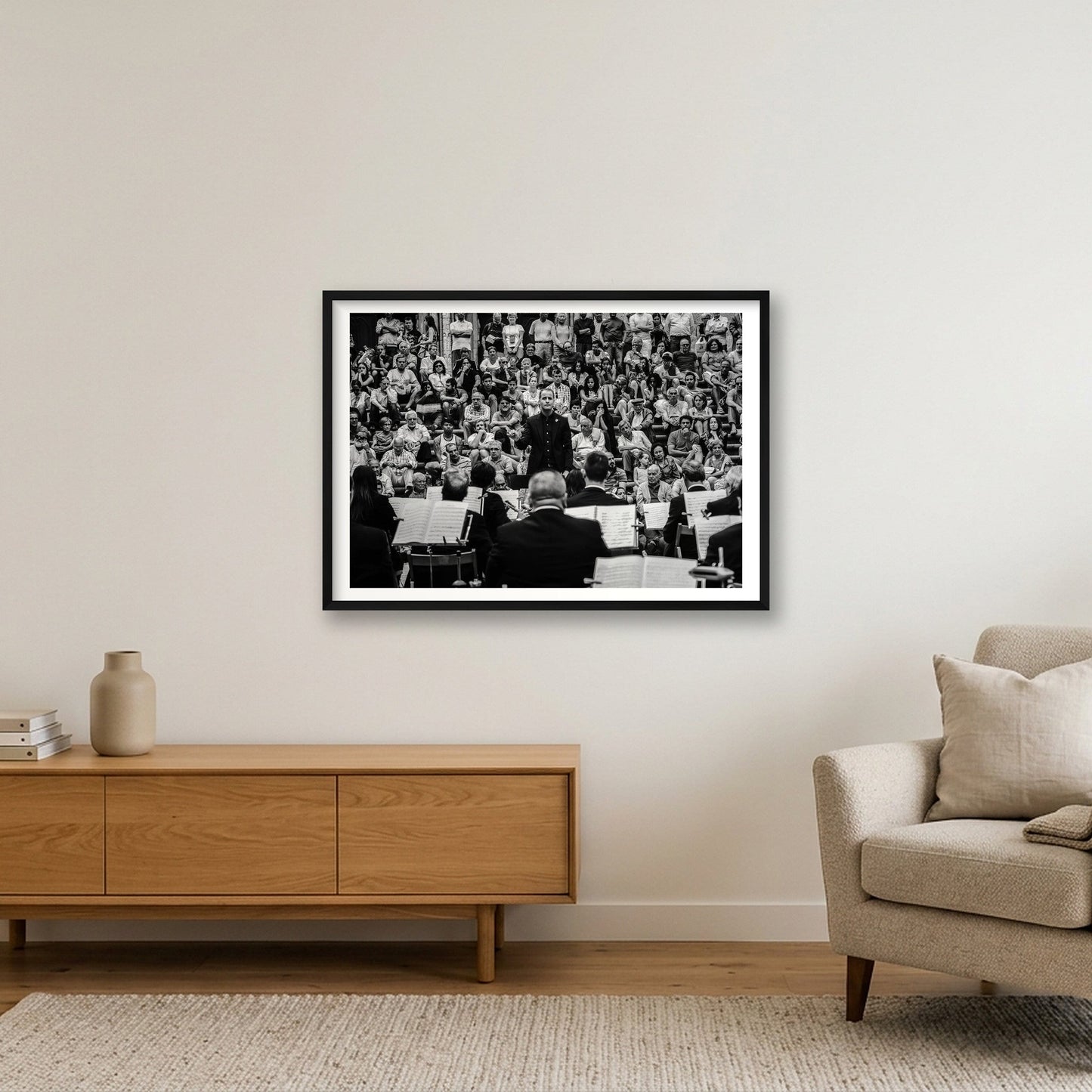 1885 — 84×59cm, 33×23" Black Frame