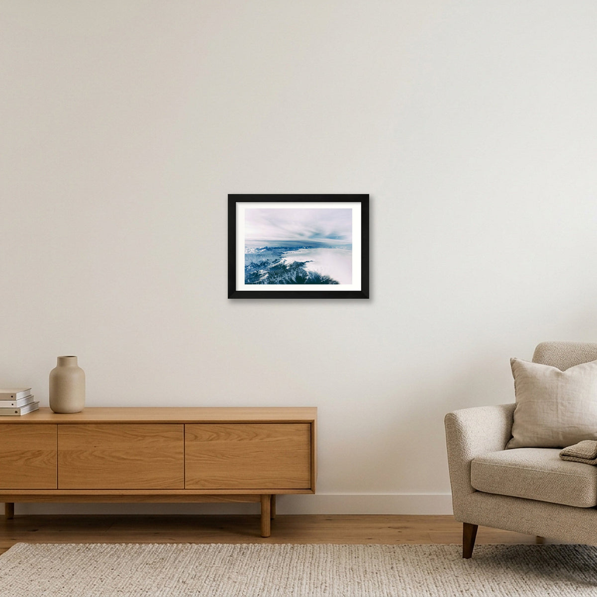 451 — A4 (30×21cm, 12×8") Black Frame
