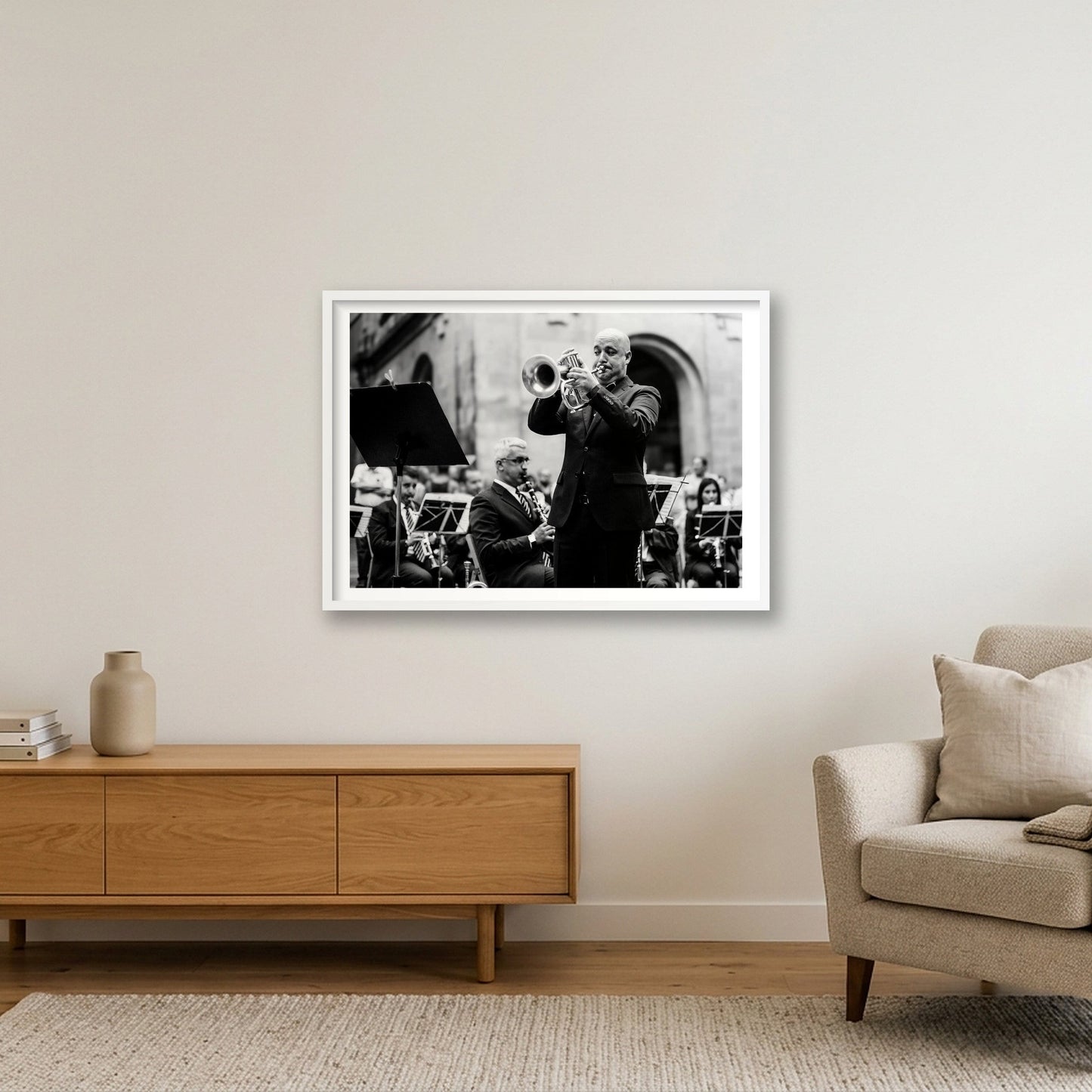 1918 — 84×59cm, 33×23" White Frame