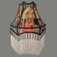 Colourful beaded tassel French style lampshade main product view
