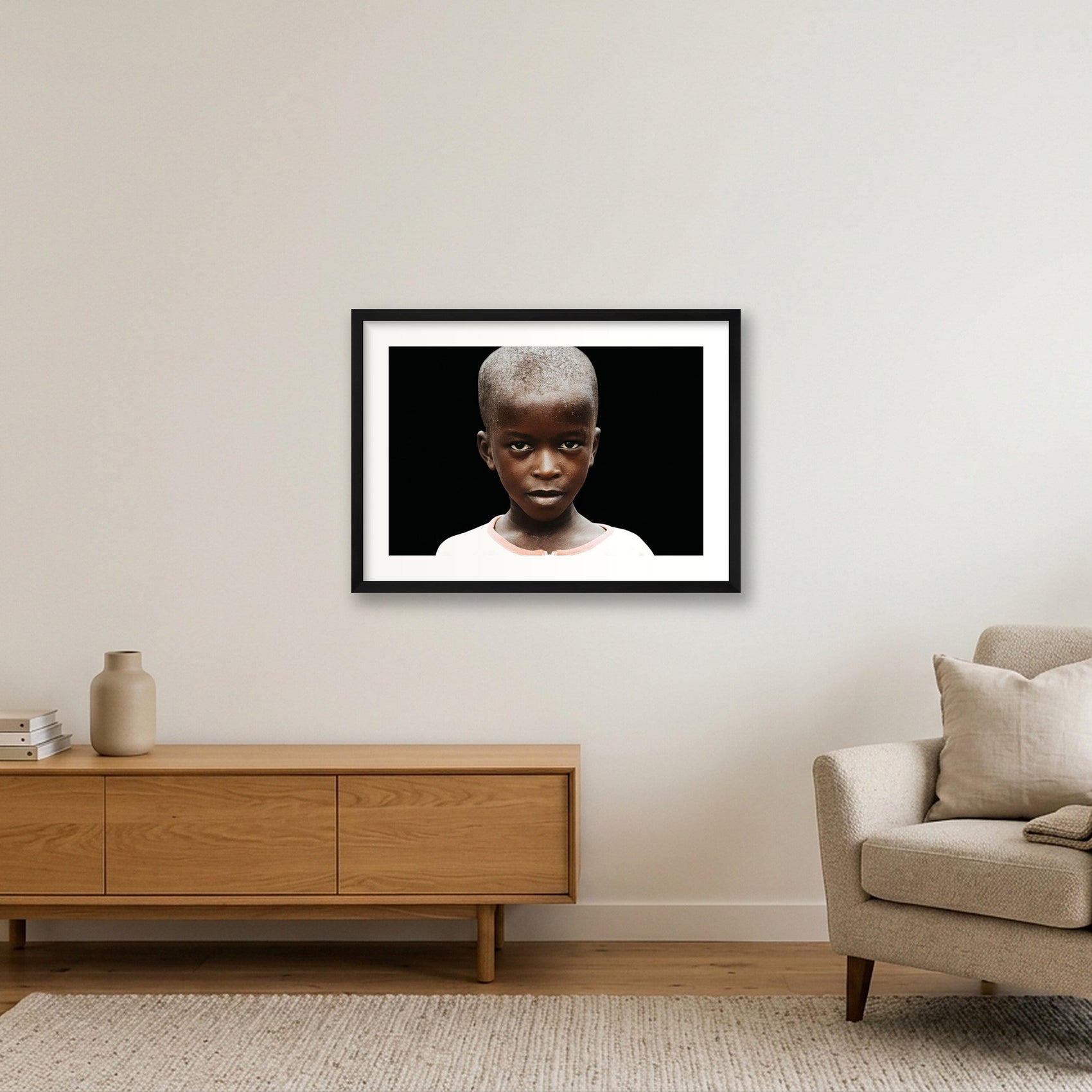 9 — 59×42cm, 23×17" Black Frame