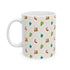 Bright Fruit Ceramic Mug Cherry Orange Leaf Kitchen Coffee Tea Cup Dishwasher Microwave Safe Summer