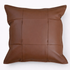 brown faux leather cover home decor main product view