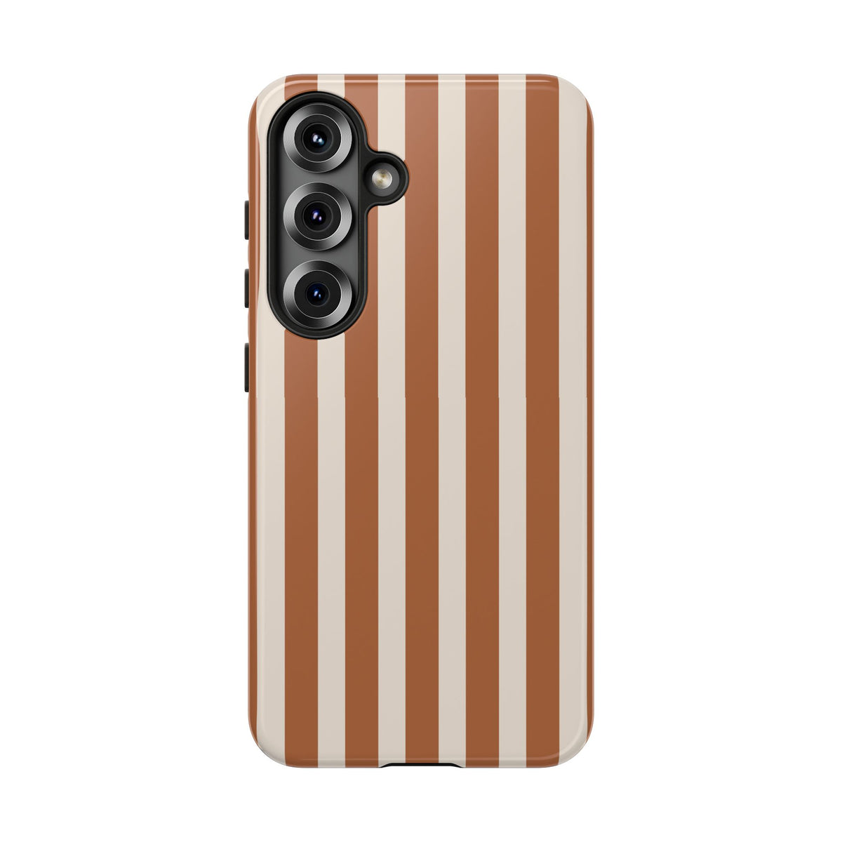 Brown Stripe Phone Case Gift For Girlfriend Neutral Aesthetic Cover Minimalist iPhone Cover Beige – product image 11