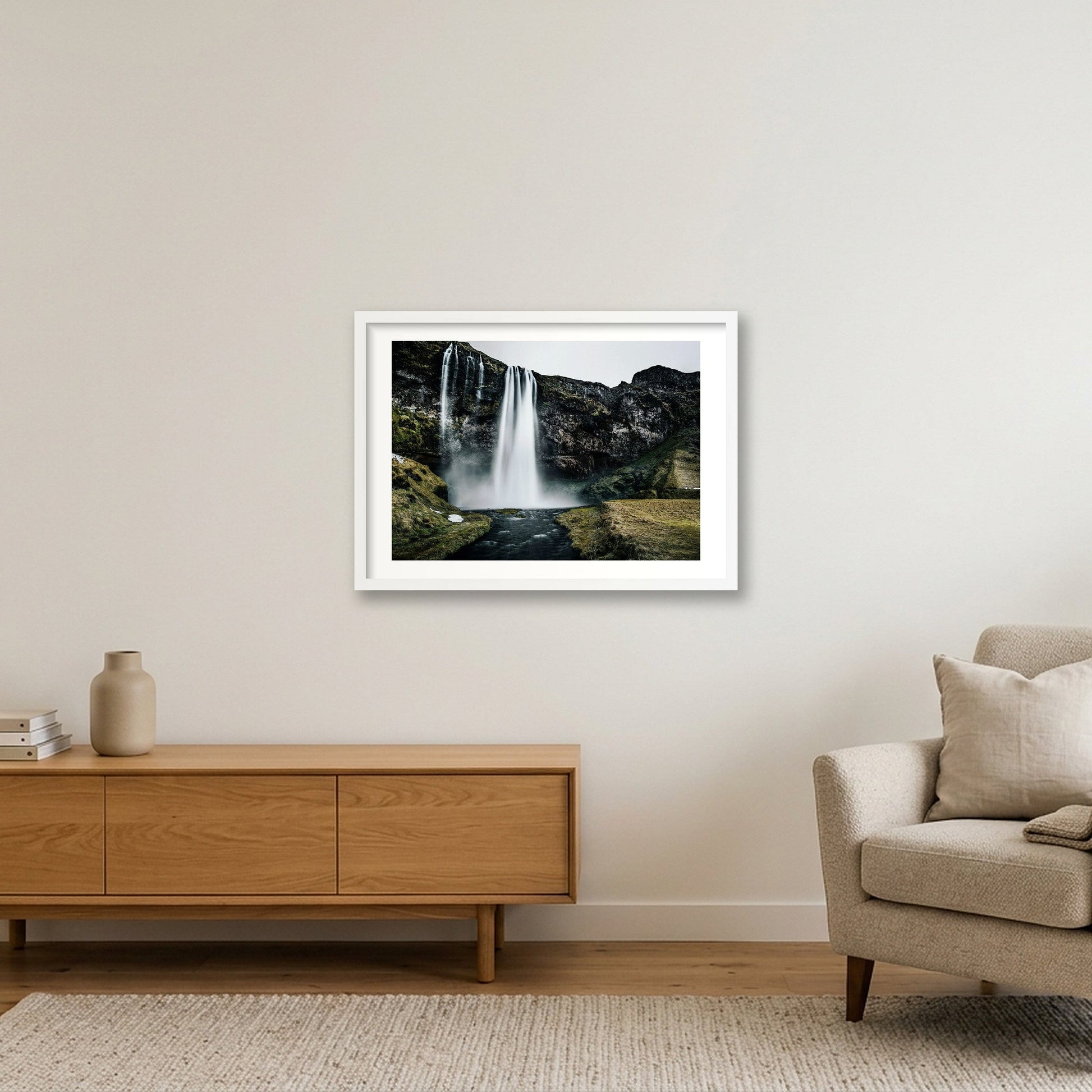 430 — 59×42cm, 23×17" White Frame