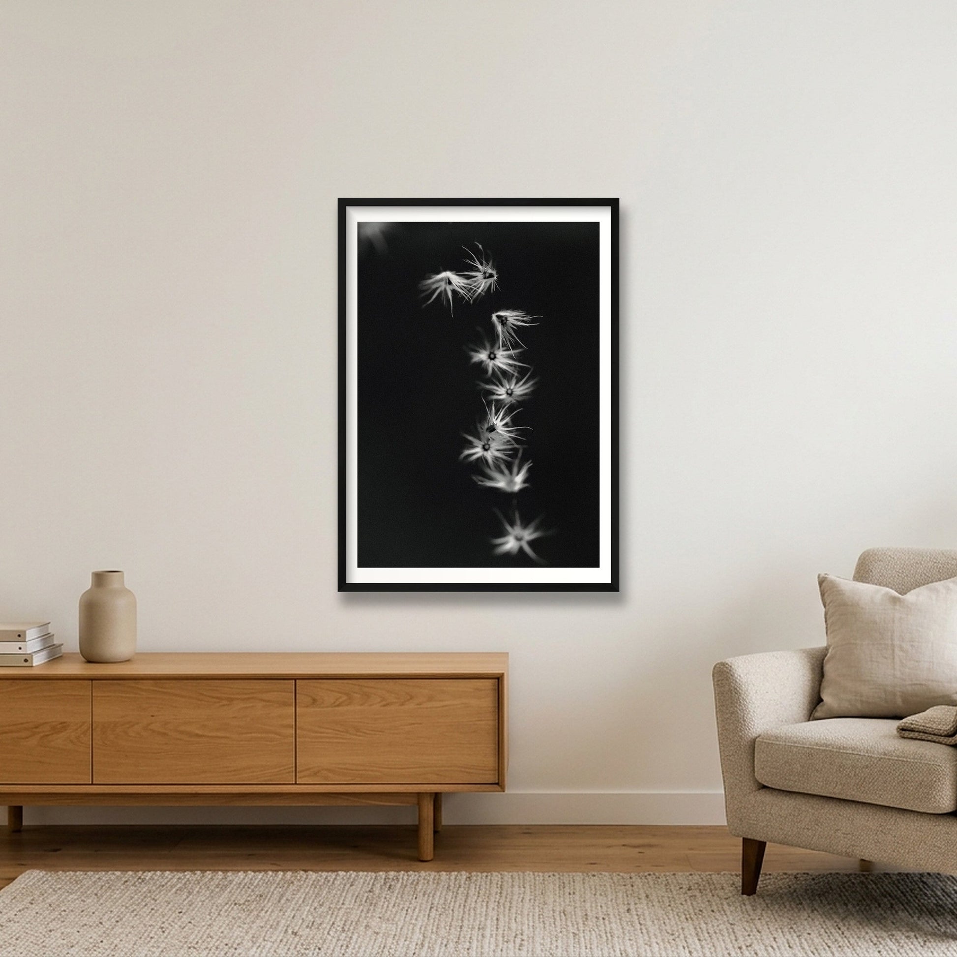 485 — 59×84cm, 23×33" Black Frame
