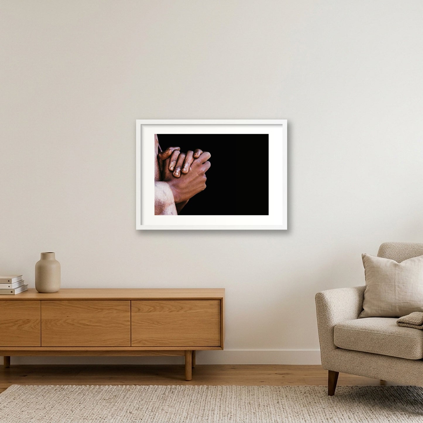 7  — 59×42cm, 23×17" White Frame