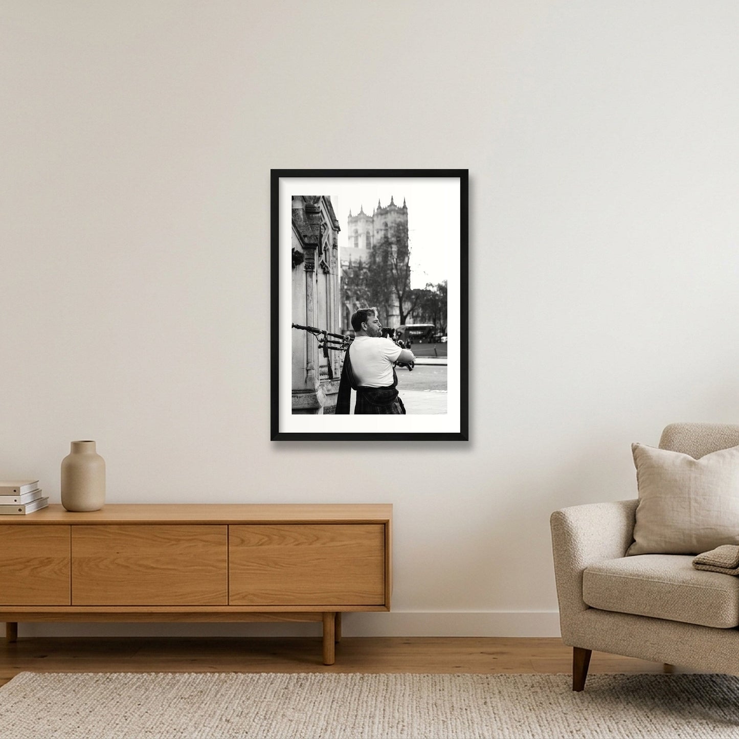1870 — 42×59cm, 17×23" Black Frame