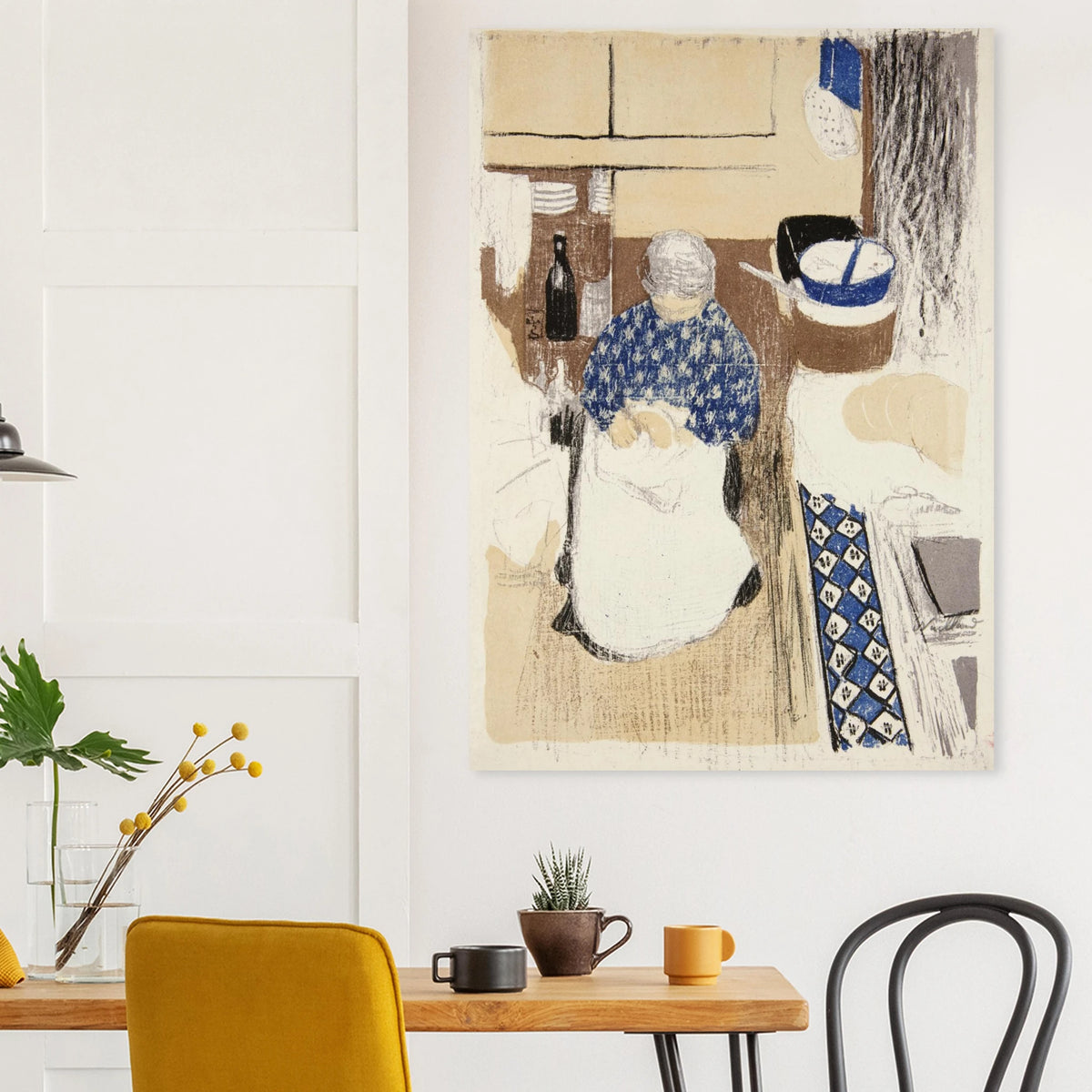 The Cook Wall Art Edouard Vuillard Poster Vintage Woman Domestic Interior Fine Art #PD_302 product image