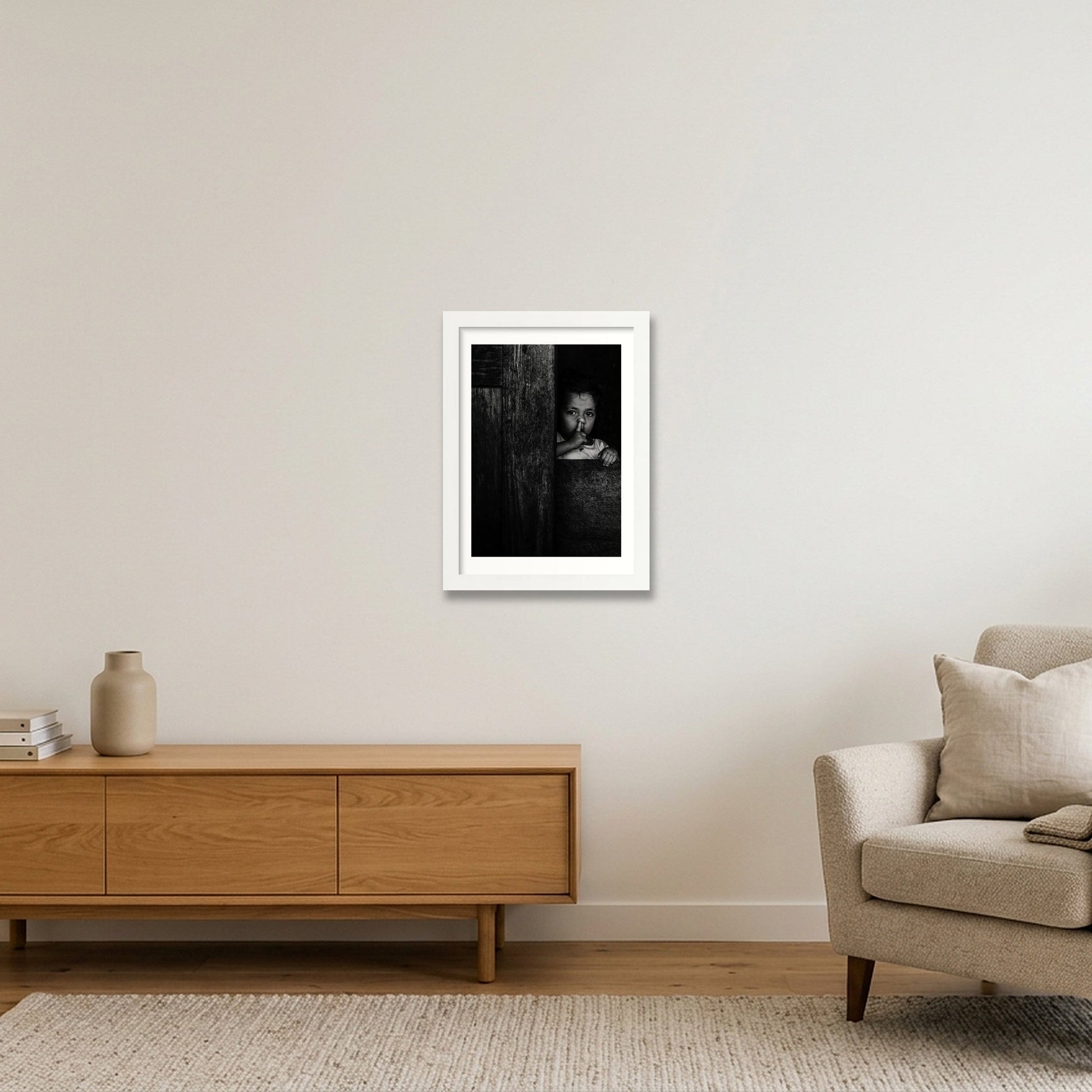 1893 — A4 (21×30cm, 8×12") White Frame