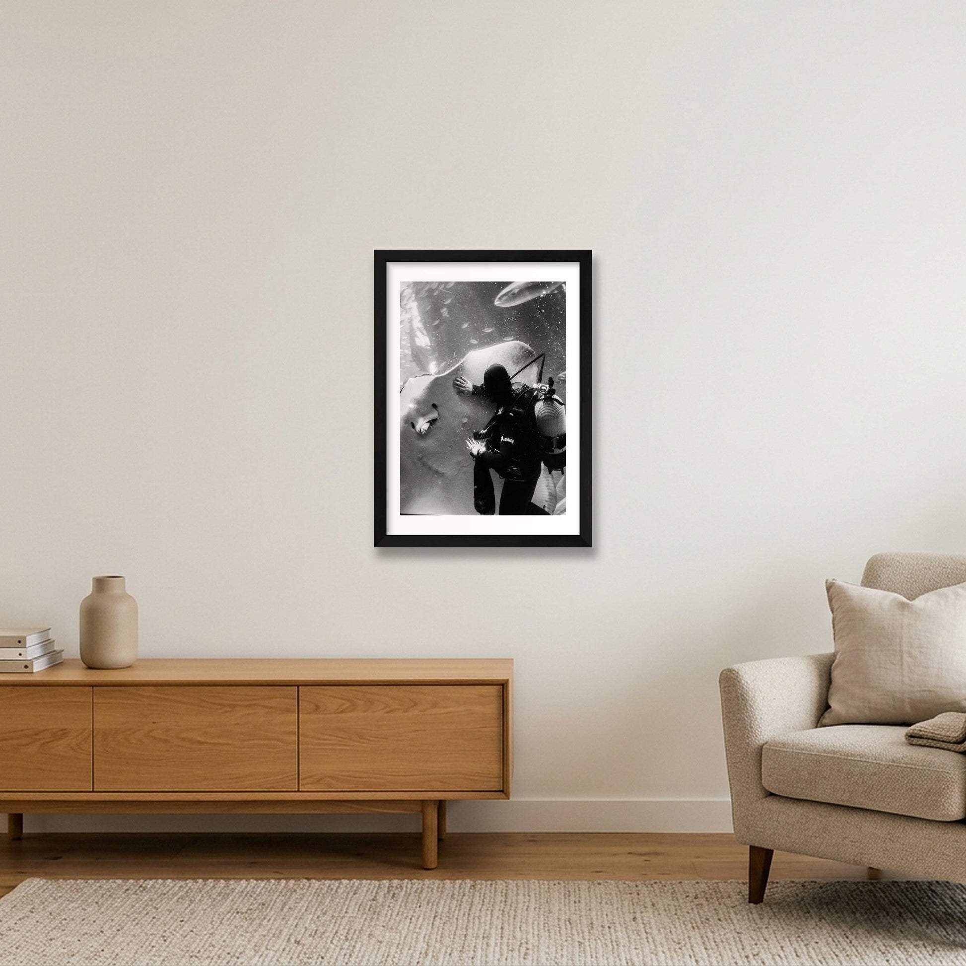 1861 — A3 (30×42cm, 12×17") Black Frame