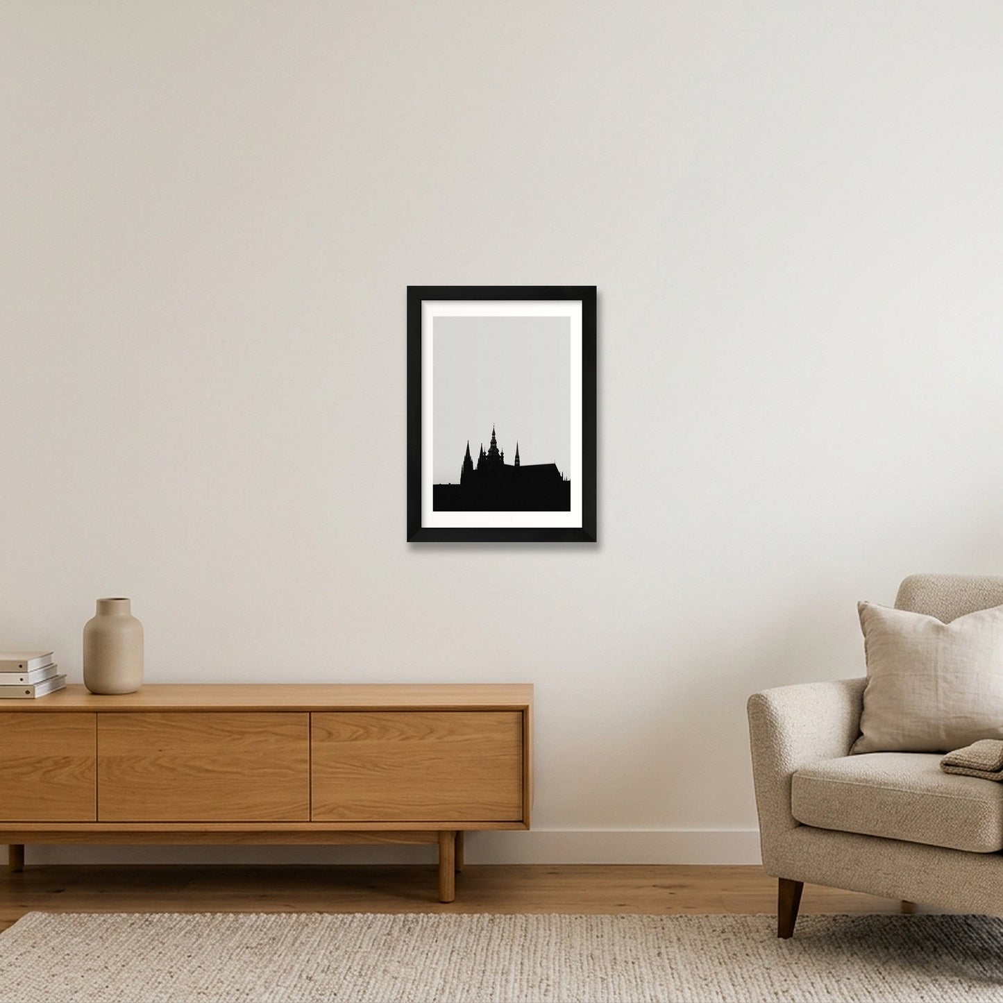 469 — A4 (21×30cm, 8×12") Black Frame