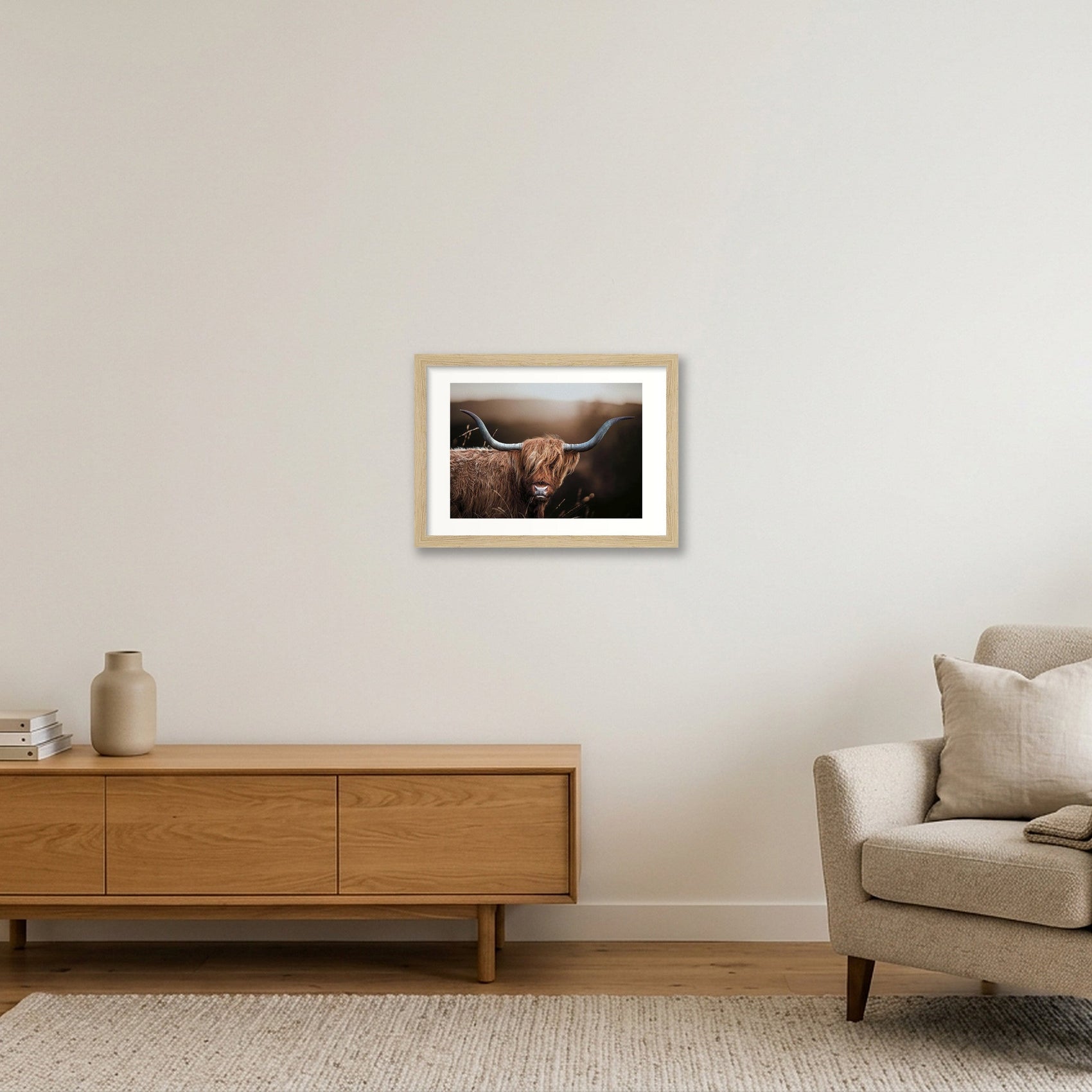 1590 — A4 (30×21cm, 12×8") Oak Frame