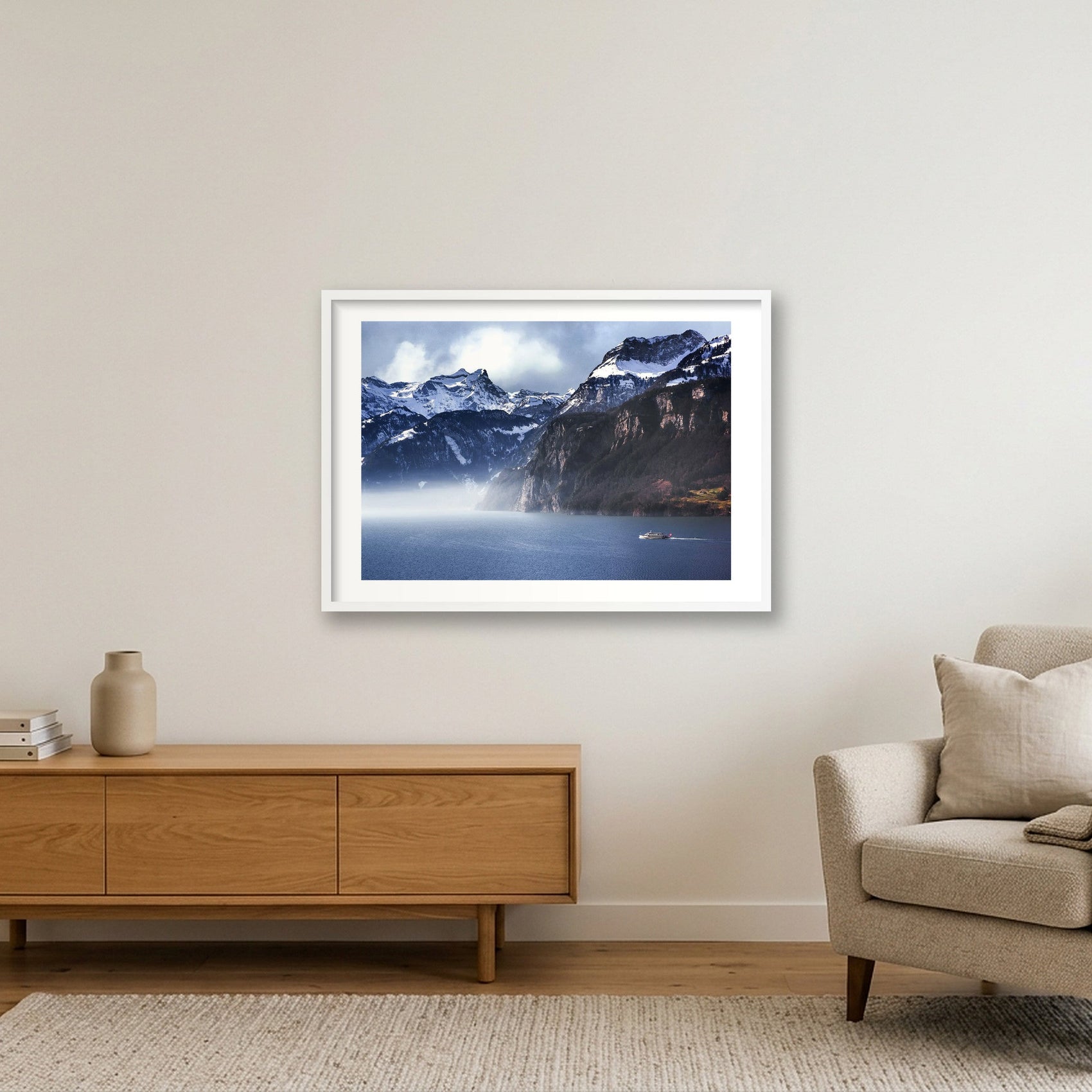 41 — 84×59cm, 33×23" White Frame