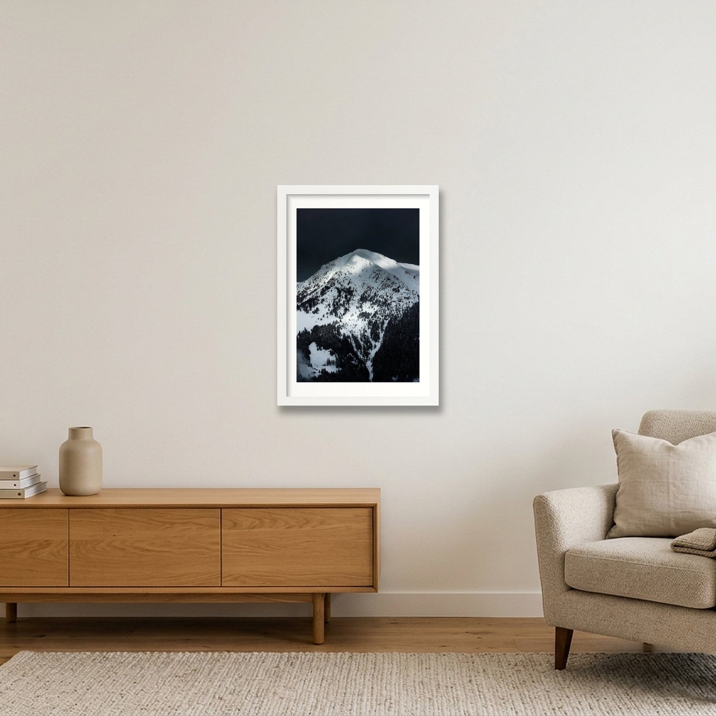 52 — A3 (30×42cm, 12×17") White Frame