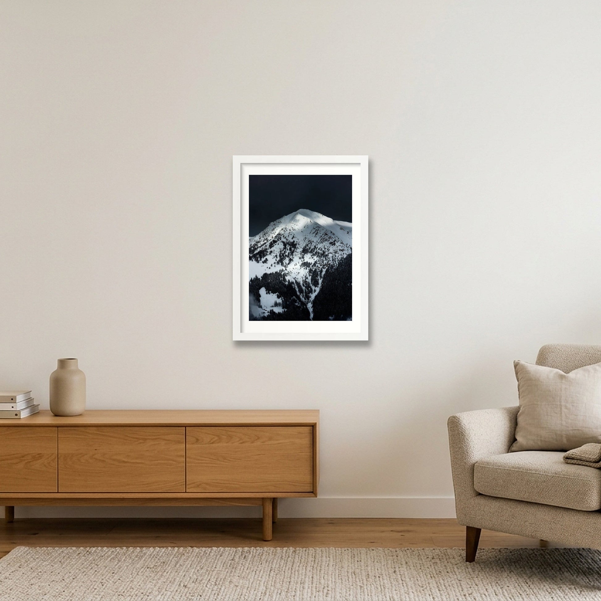 52 — A3 (30×42cm, 12×17") White Frame