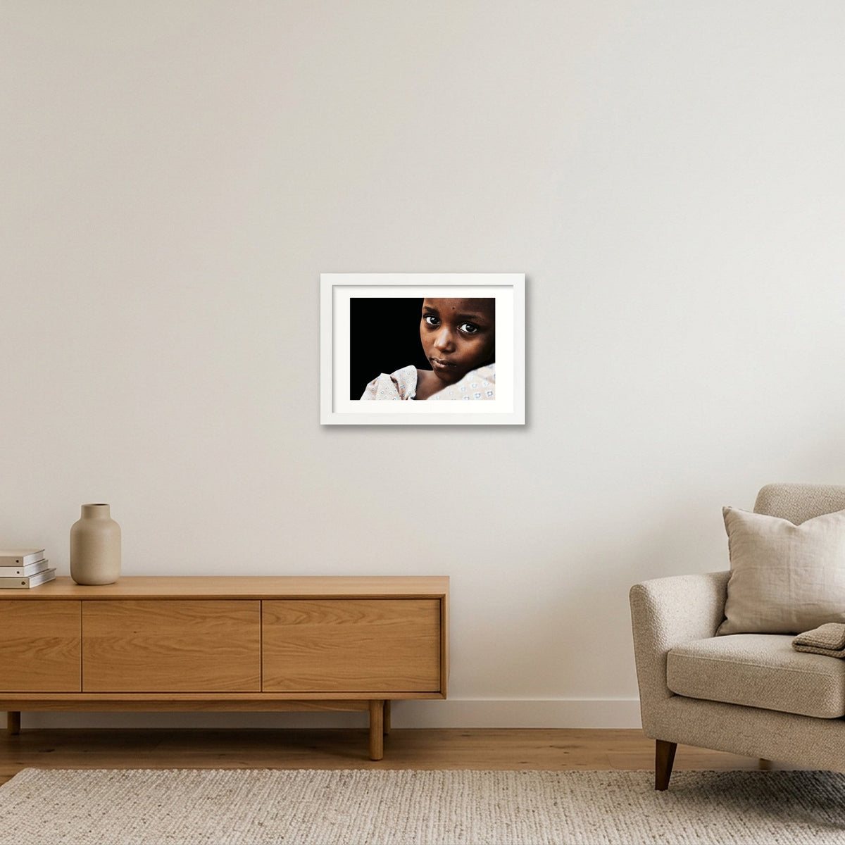 69 — A4 (30×21cm, 12×8") White Frame