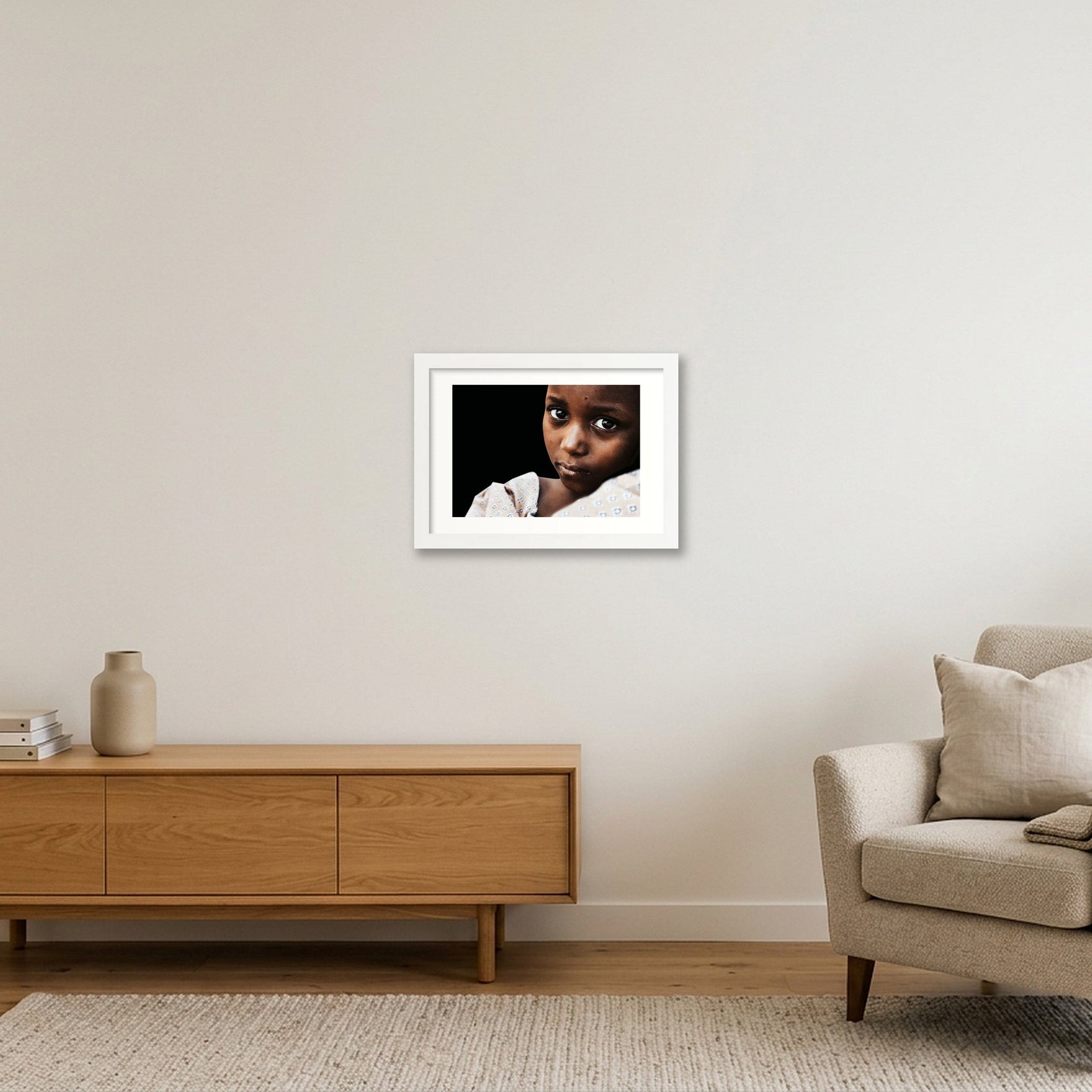 69 — A4 (30×21cm, 12×8") White Frame