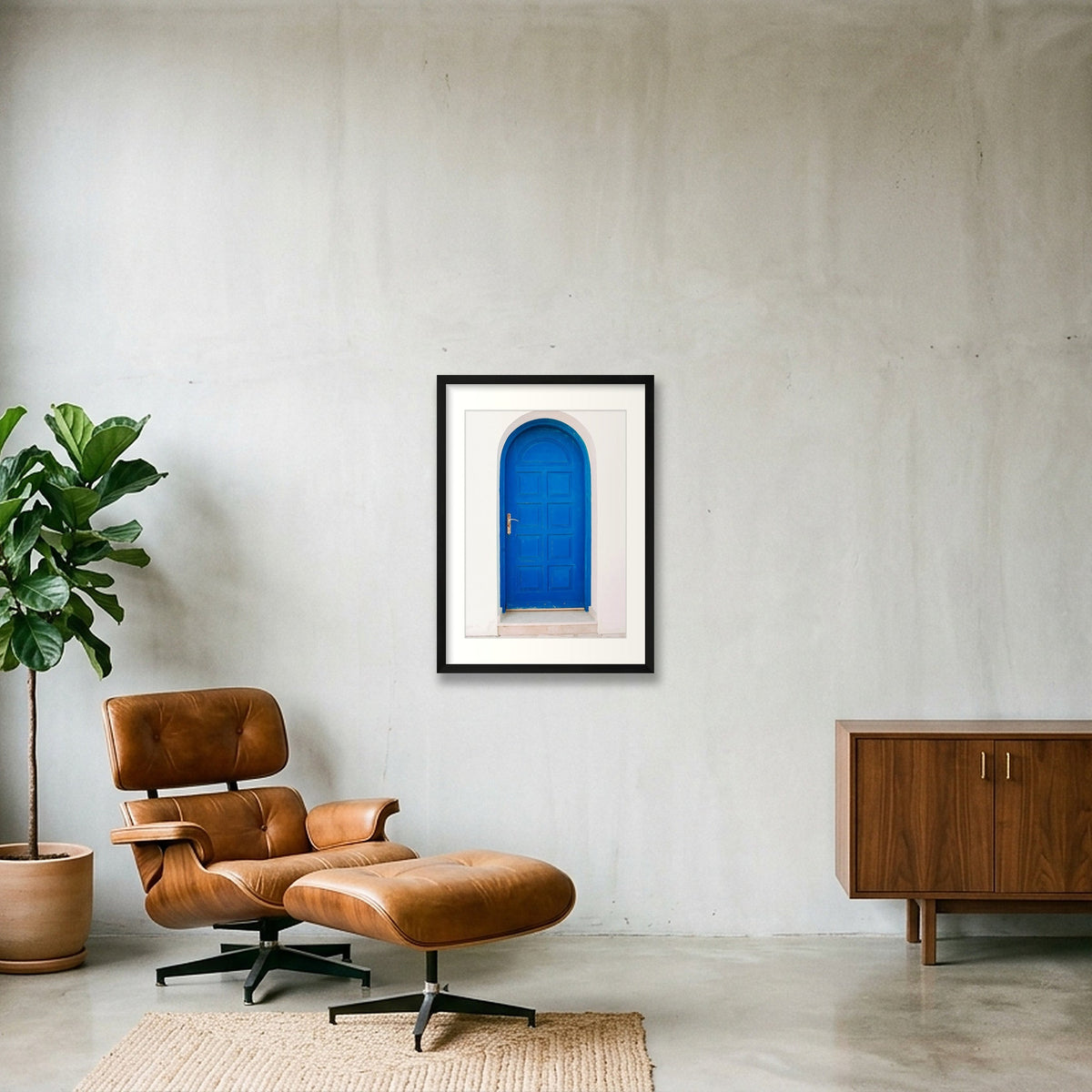 167 — 42×59cm, 17×23" Black Frame
