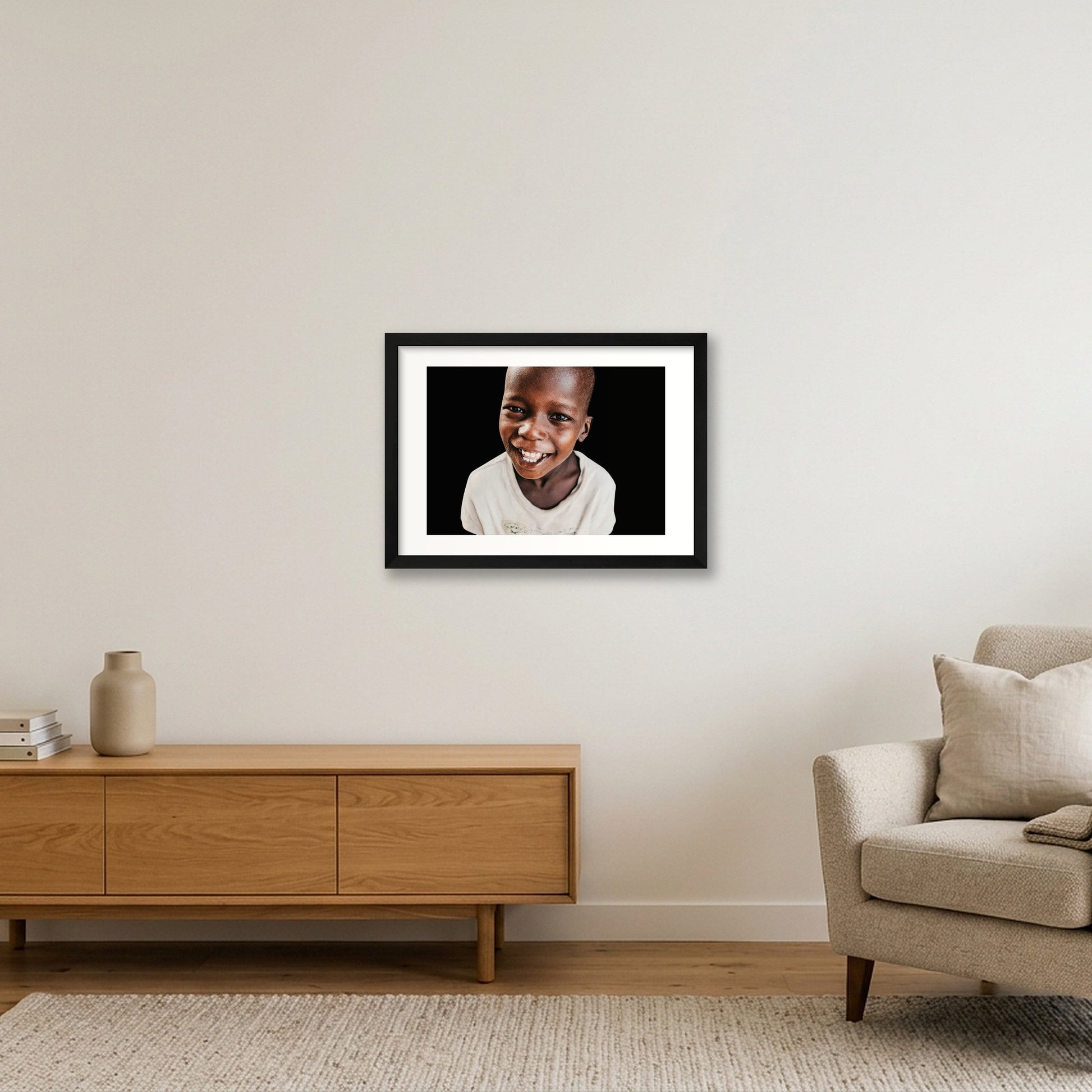 8 — A3 (42×30cm, 17×12") Black Frame